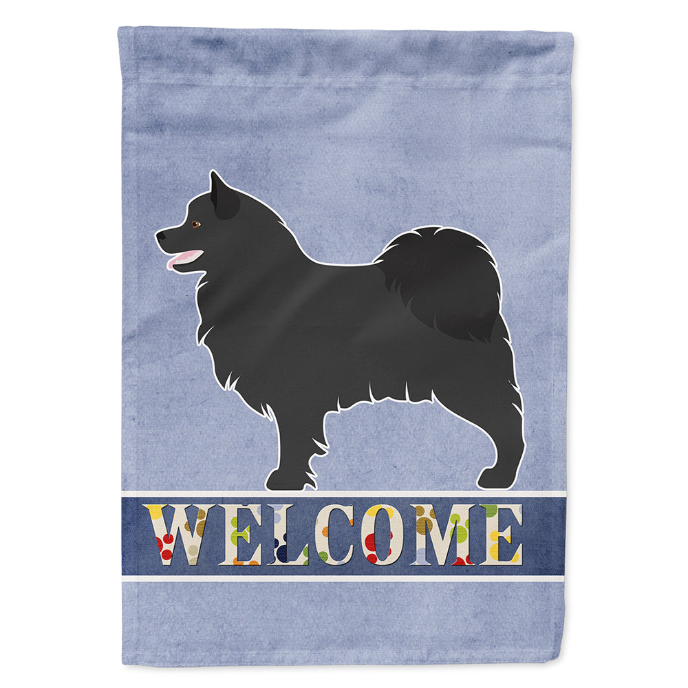 Swedish Lapphund Welcome Flag Canvas House Size BB8347CHF
