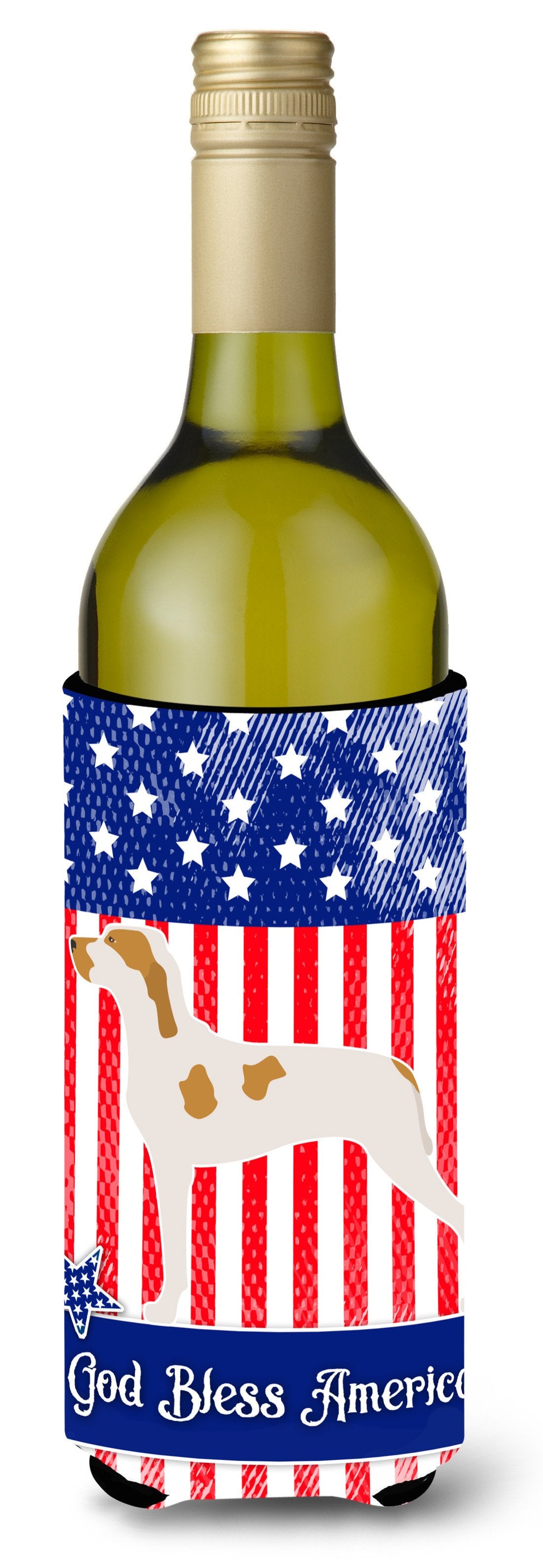 Ariege Pointer American Wine Bottle Beverge Insulator Hugger BB8353LITERK by Caroline&#39;s Treasures