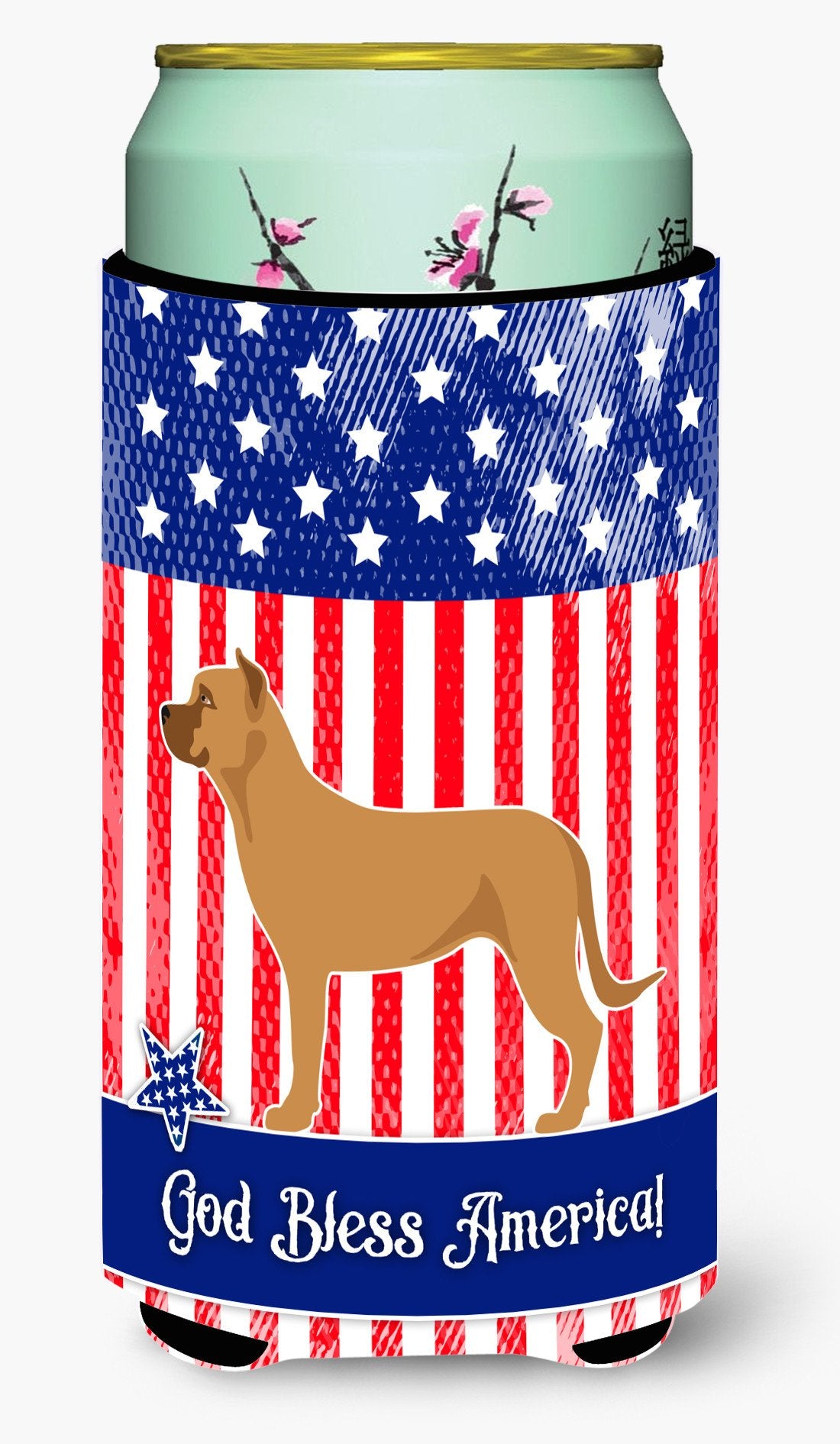 Alano Espanol Spanish Bulldog American Tall Boy Beverage Insulator Hugger BB8425TBC by Caroline&#39;s Treasures
