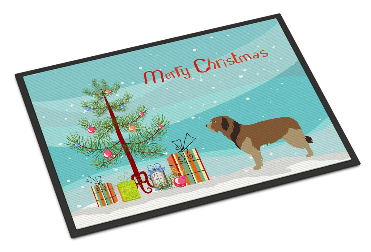 Catalan Sheepdog Christmas Indoor or Outdoor Mat 24x36 BB8457JMAT by Caroline&#39;s Treasures