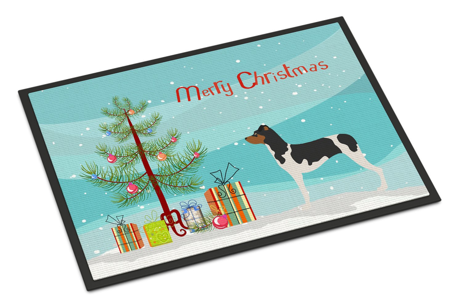 Brazilian Terrier Christmas Indoor or Outdoor Mat 24x36 BB8477JMAT by Caroline's Treasures