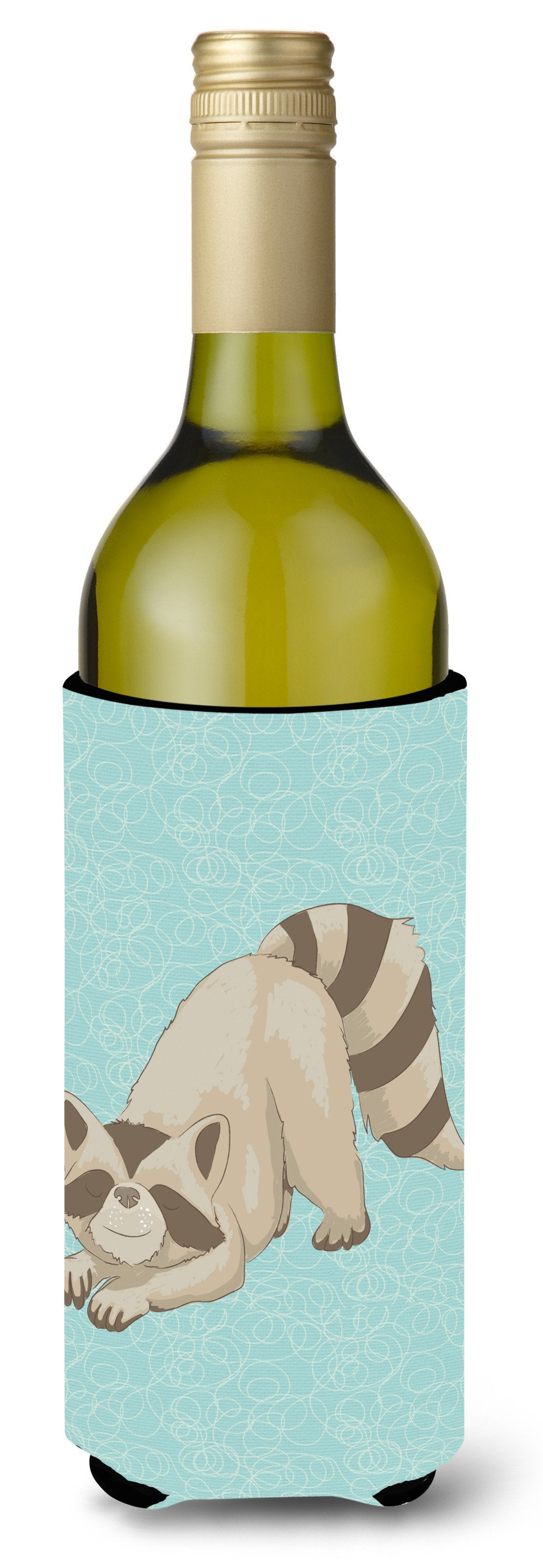 Raccoon Wine Bottle Beverge Insulator Hugger BB8569LITERK by Caroline's Treasures