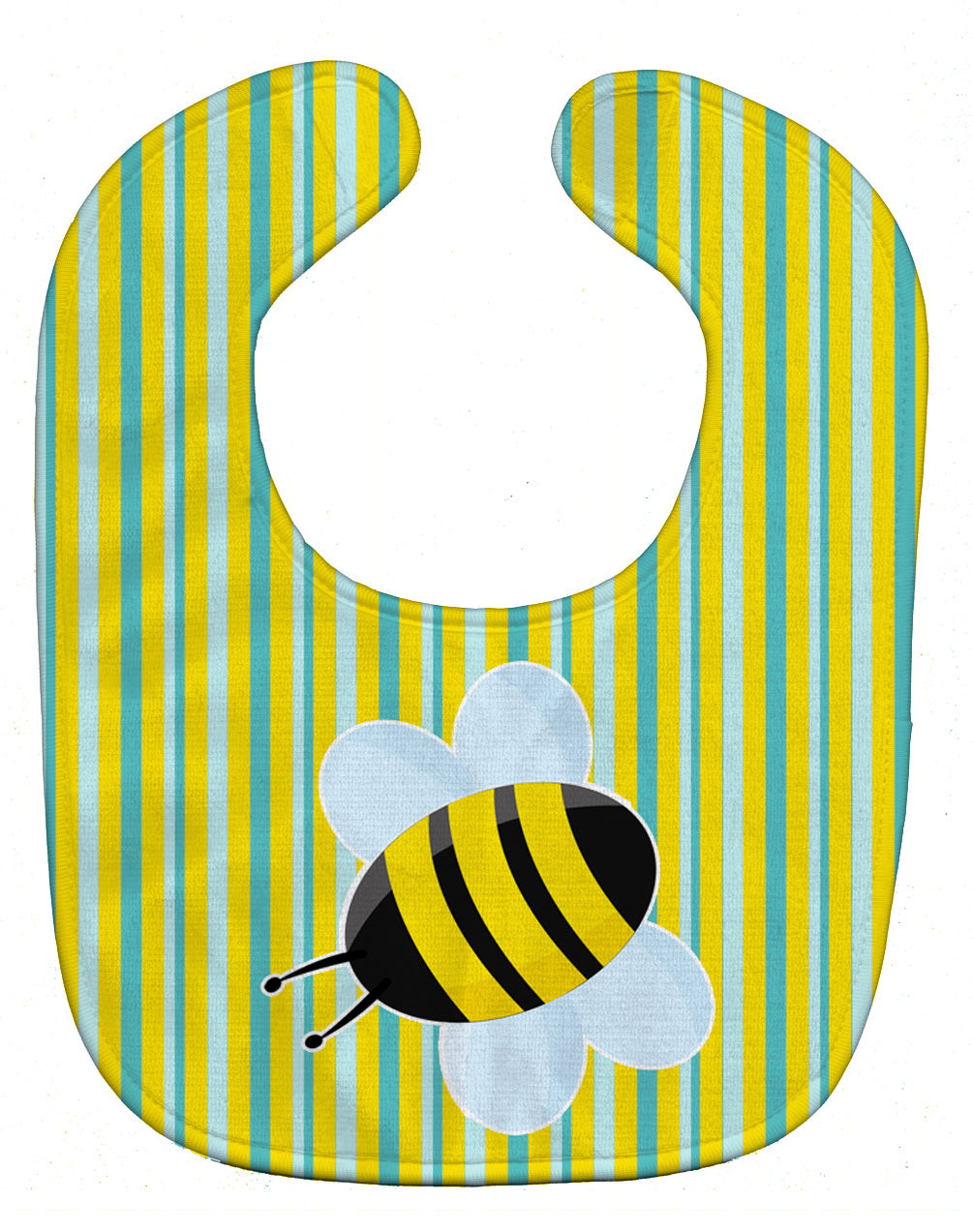 Bee on Stripes Baby Bib BB8597BIB - the-store.com