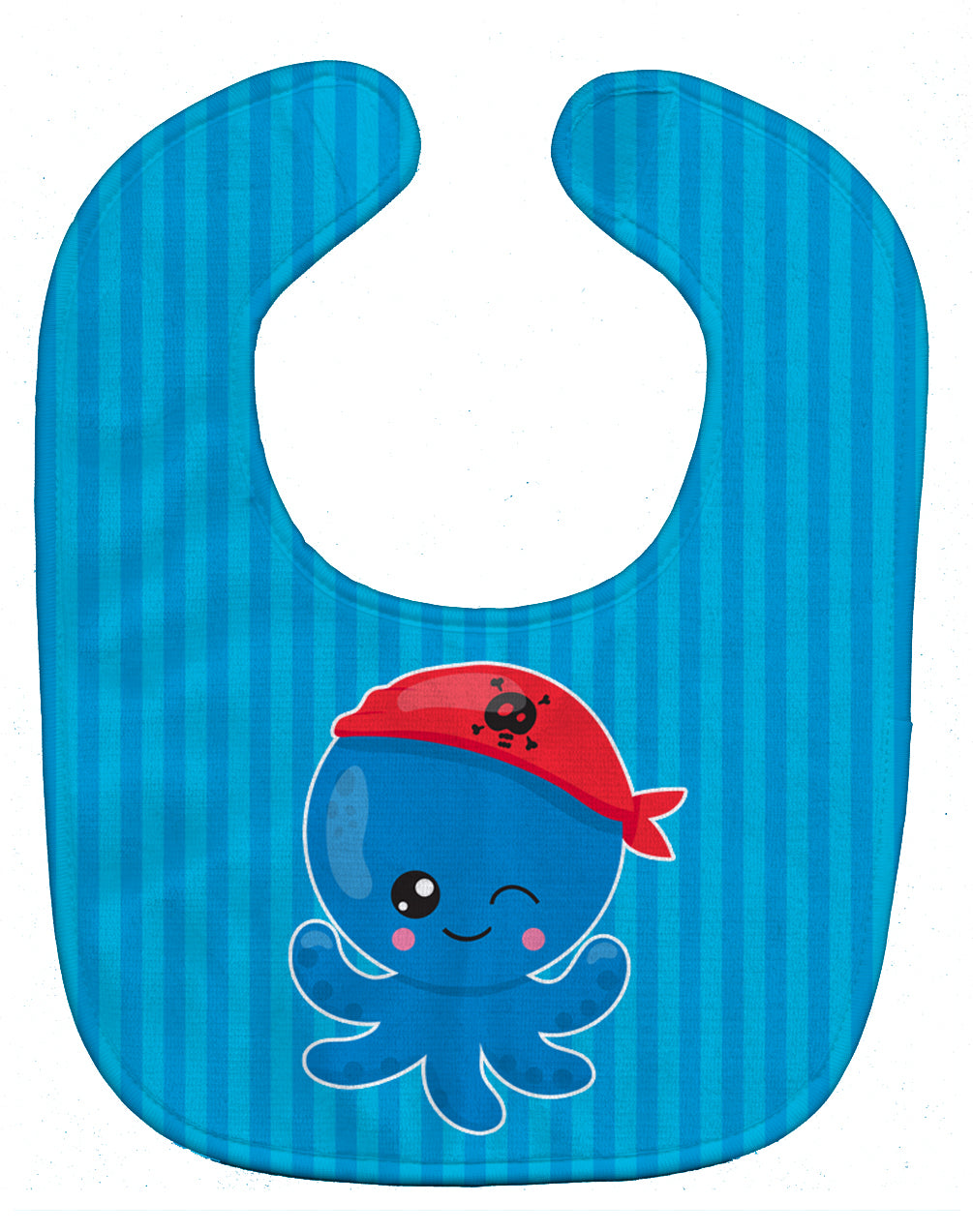 Nautical Pirate Octopus Baby Bib BB8913BIB - the-store.com