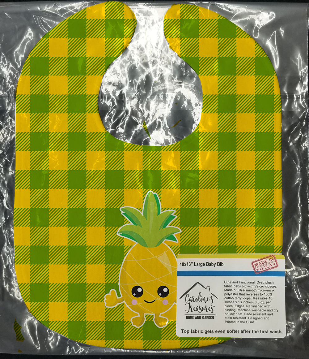 Pineapple Smily Face Baby Bib BB8958BIB - the-store.com