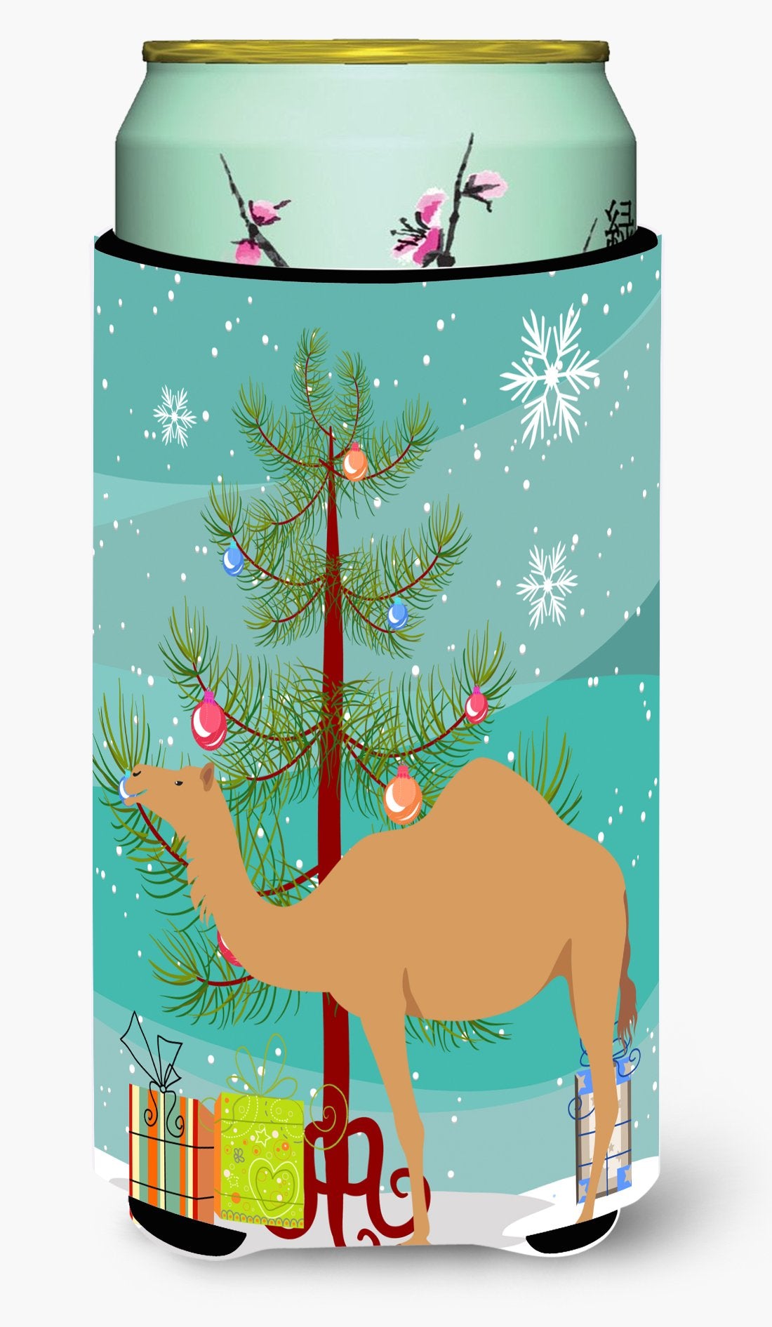 Arabian Camel Dromedary Christmas Tall Boy Beverage Insulator Hugger BB9184TBC by Caroline's Treasures
