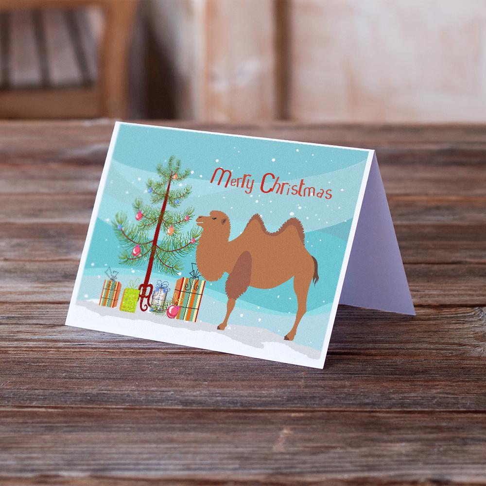 Buy this Bactrian Camel Christmas Greeting Cards and Envelopes Pack of 8