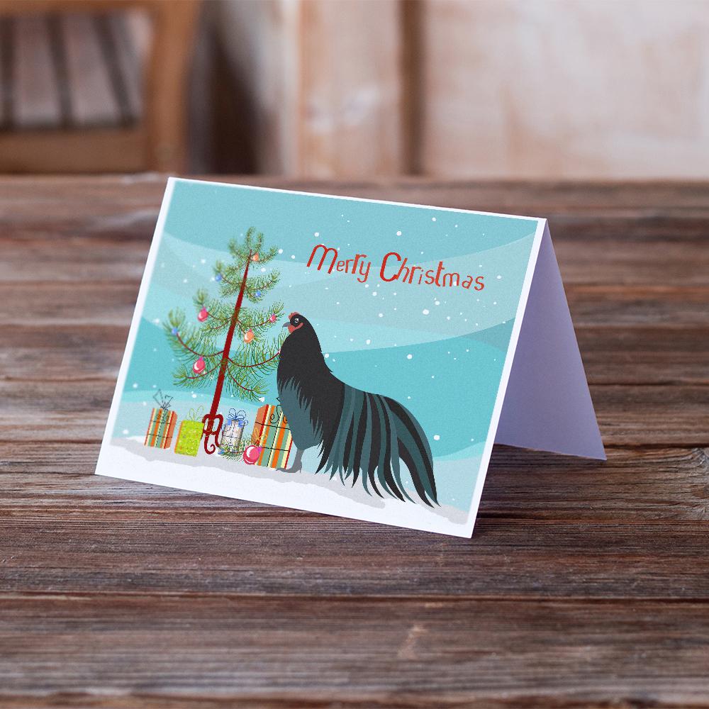Buy this Sumatra Chicken Christmas Greeting Cards and Envelopes Pack of 8