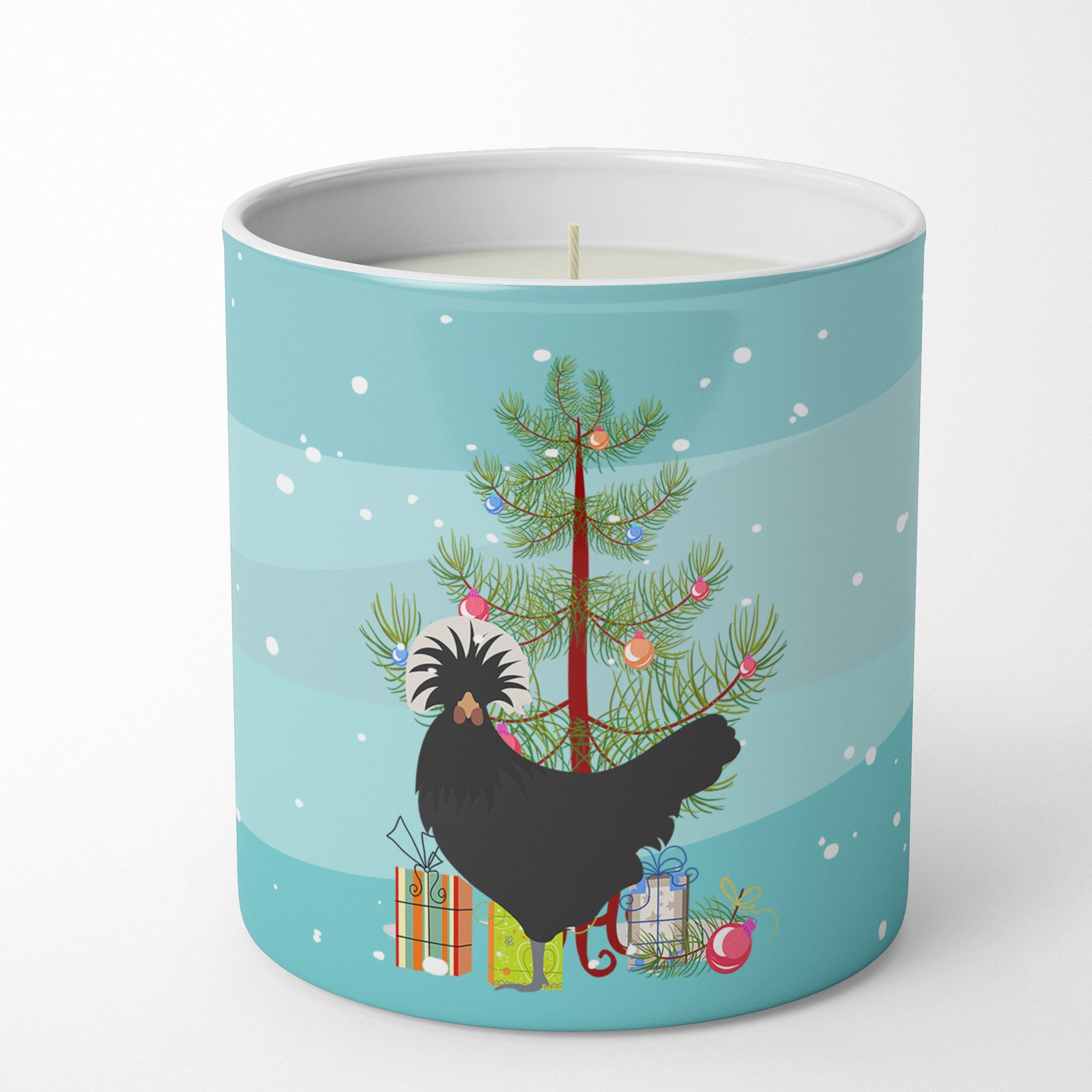 Buy this Polish Poland Chicken Christmas 10 oz Decorative Soy Candle