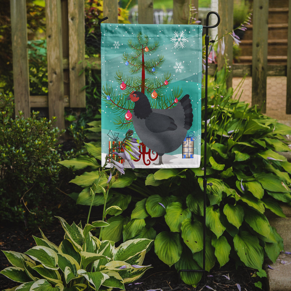 Jersey Giant Chicken Christmas Flag Garden Size BB9202GF