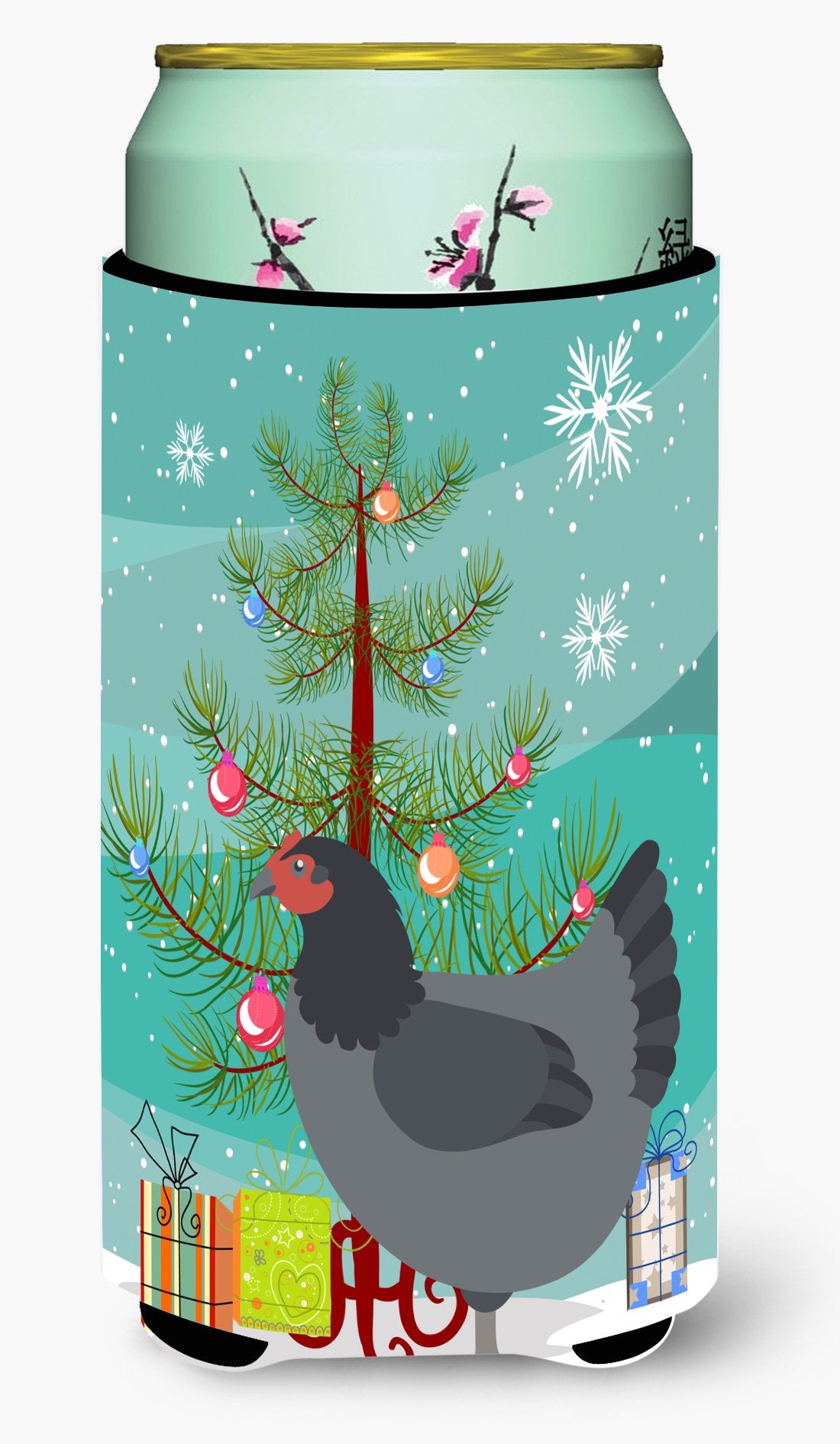 Jersey Giant Chicken Christmas Tall Boy Beverage Insulator Hugger BB9202TBC by Caroline's Treasures