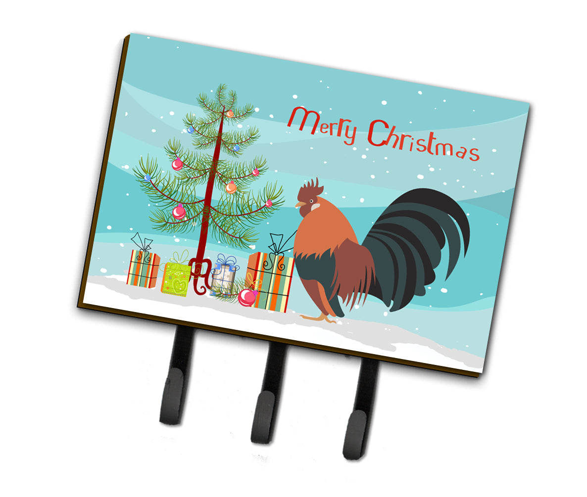 Dutch Bantam Chicken Christmas Leash or Key Holder BB9203TH68