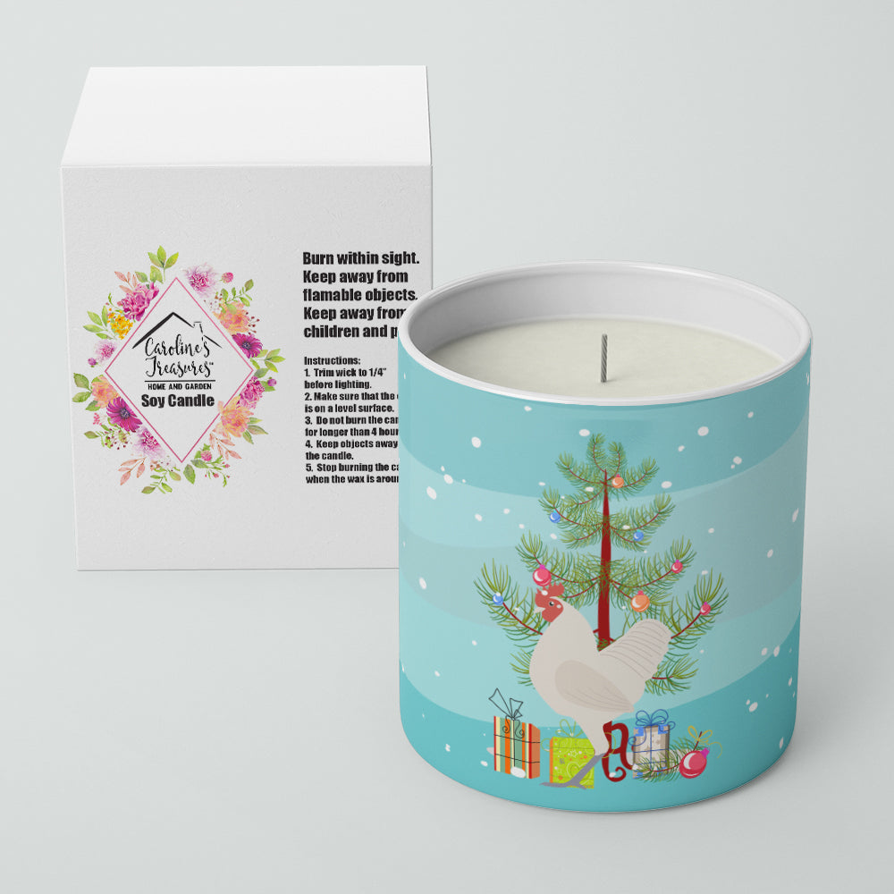 German Langshan Chicken Christmas 10 oz Decorative Soy Candle - the-store.com