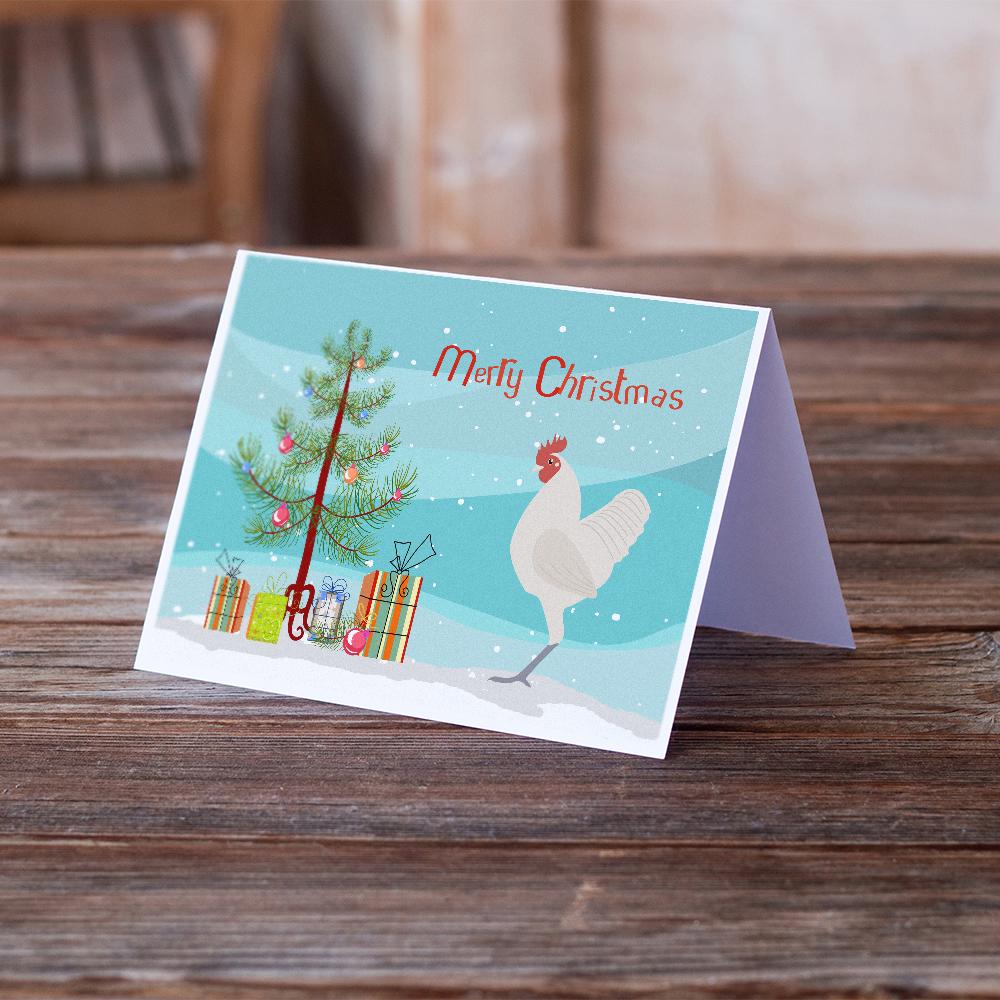 Buy this German Langshan Chicken Christmas Greeting Cards and Envelopes Pack of 8