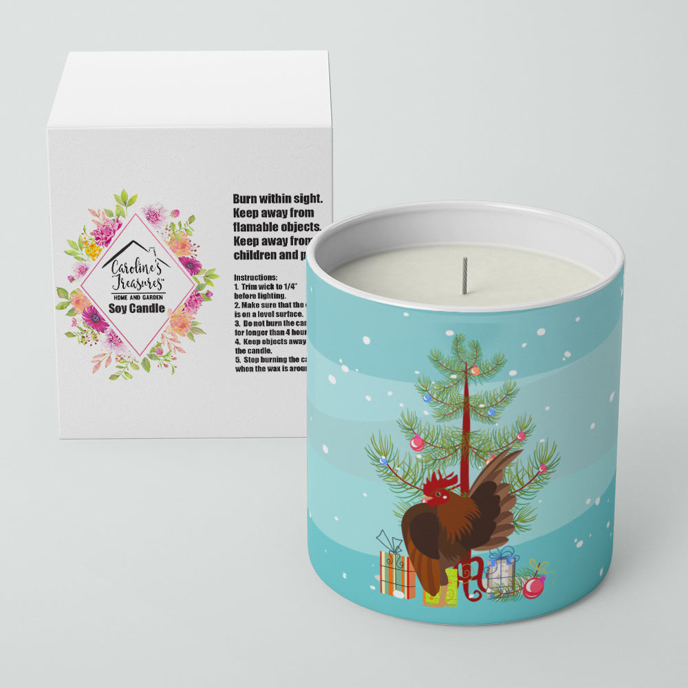Buy this Malaysian Serama Chicken Christmas 10 oz Decorative Soy Candle