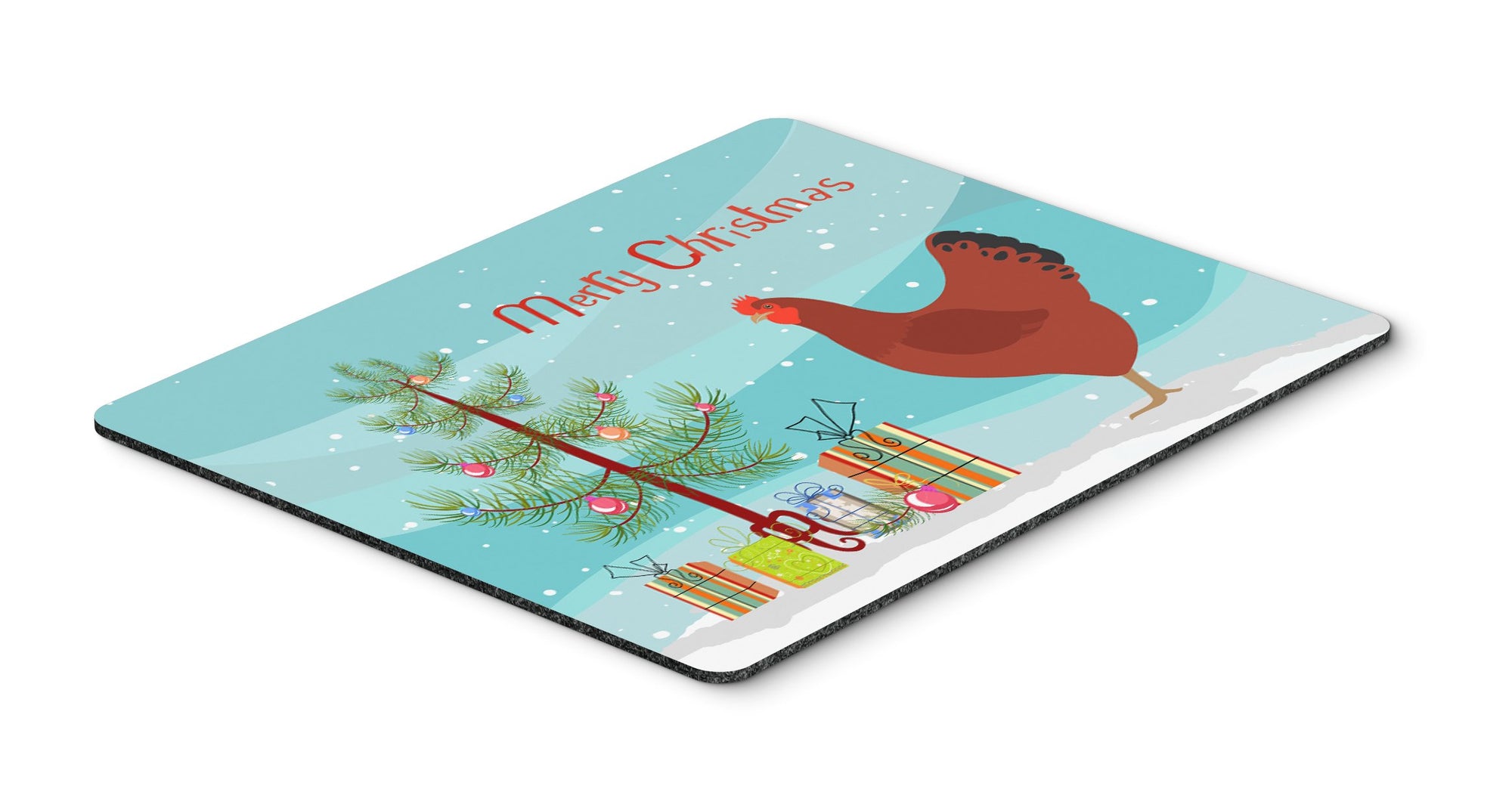 New Hampshire Red Chicken Christmas Mouse Pad, Hot Pad or Trivet BB9210MP by Caroline's Treasures