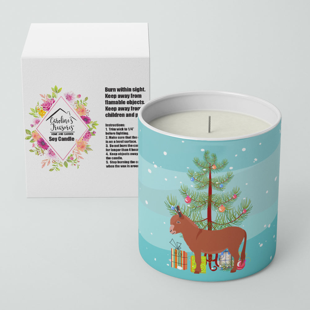 Buy this Irish Donkey Christmas 10 oz Decorative Soy Candle