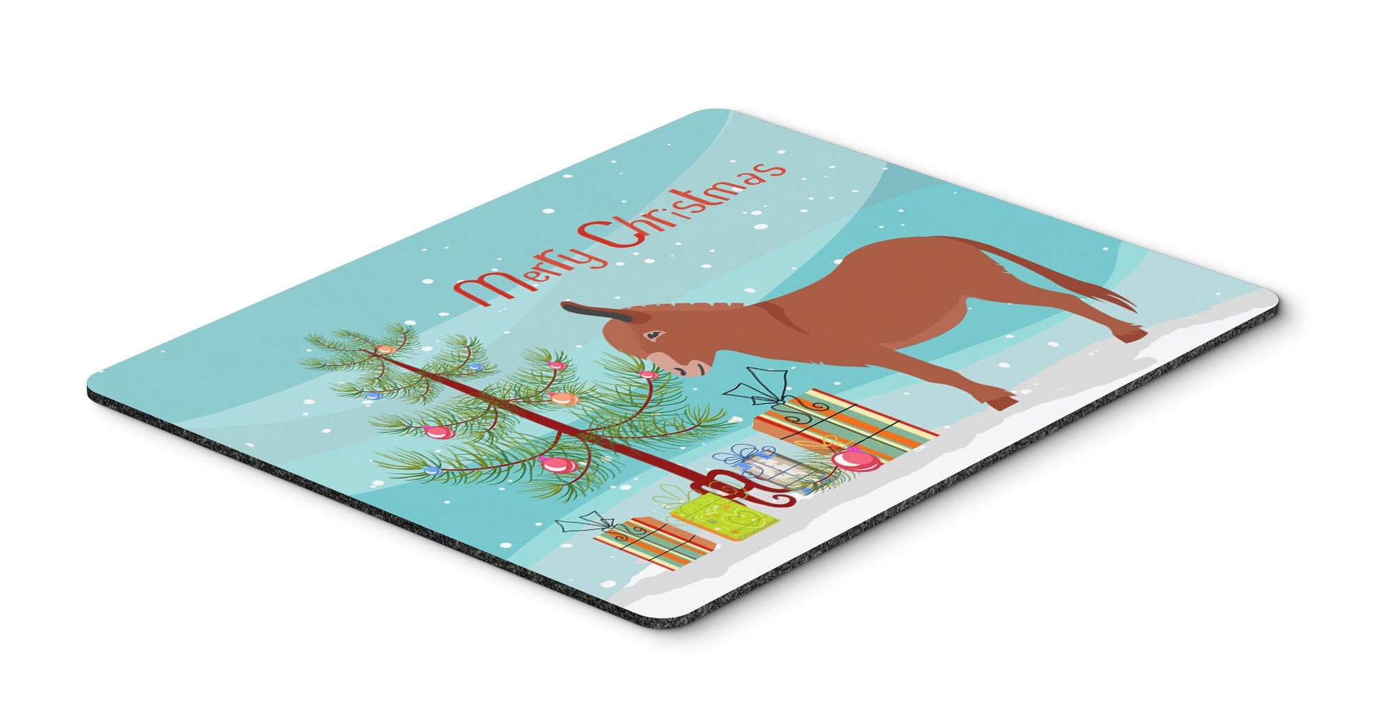 Irish Donkey Christmas Mouse Pad, Hot Pad or Trivet BB9215MP by Caroline's Treasures