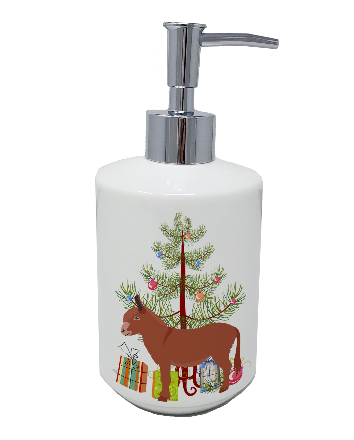 Buy this Irish Donkey Christmas Ceramic Soap Dispenser