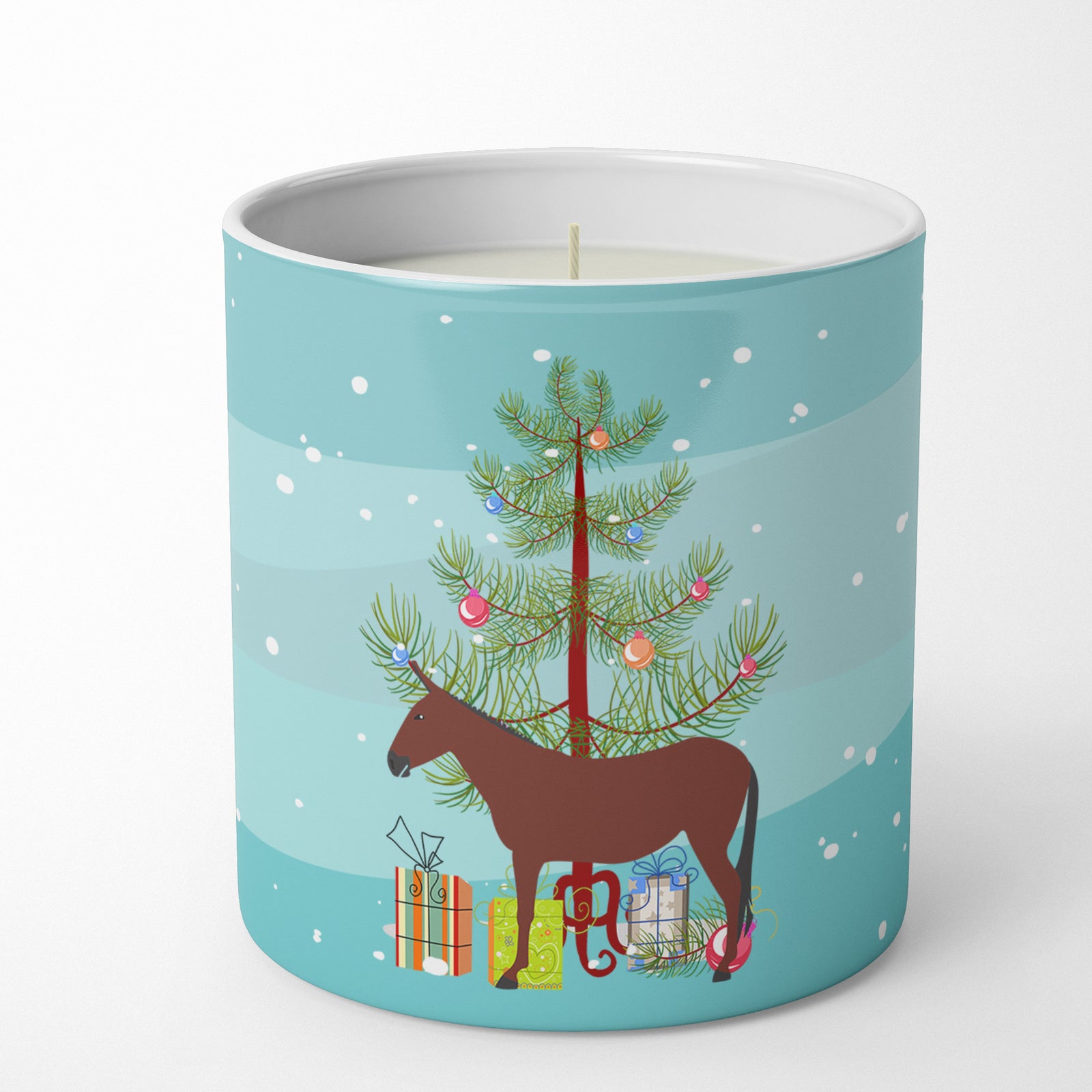 Buy this Hinny Horse Donkey Christmas 10 oz Decorative Soy Candle