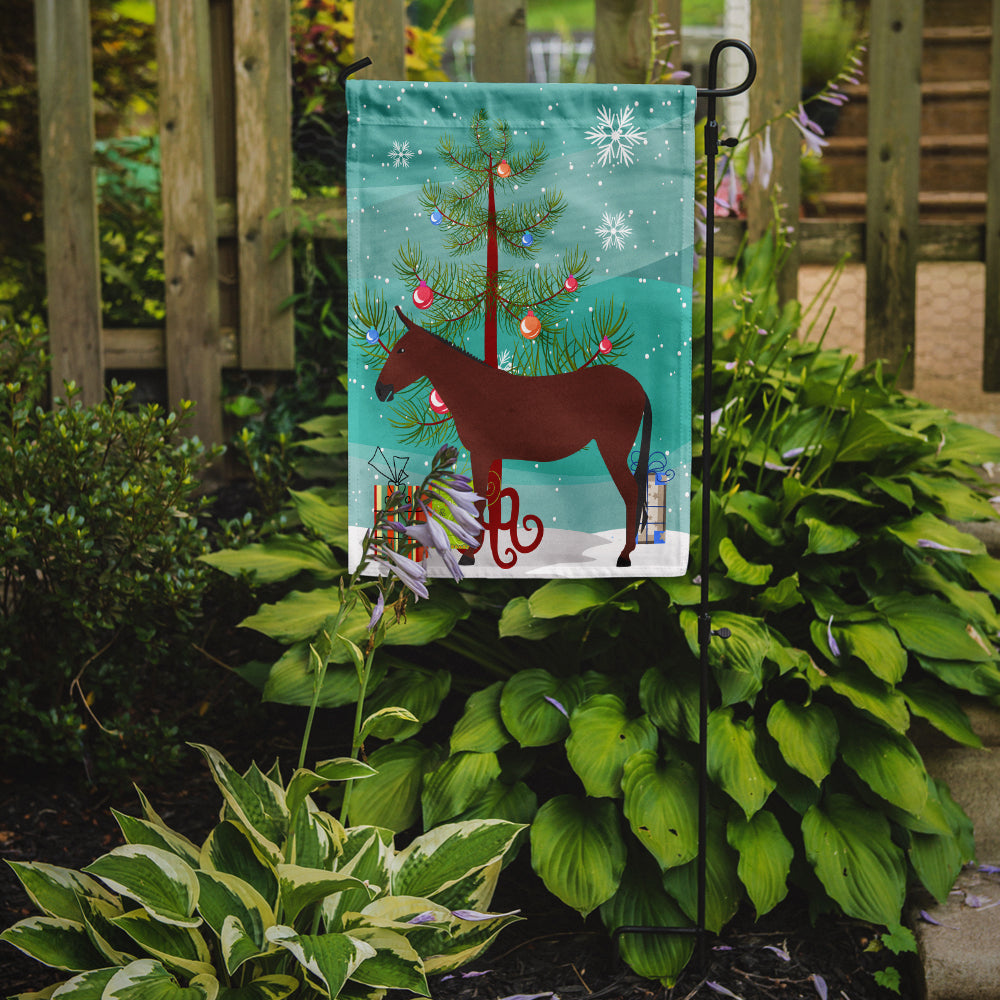 Hinny Horse Donkey Christmas Flag Garden Size BB9217GF