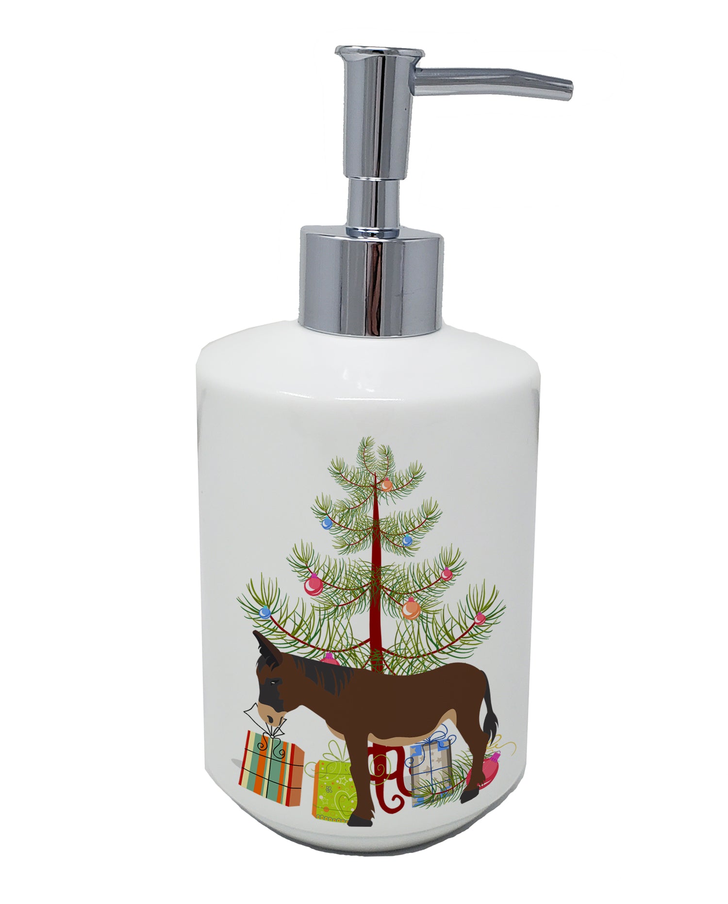 Buy this Zamorano-Leones Donkey Christmas Ceramic Soap Dispenser
