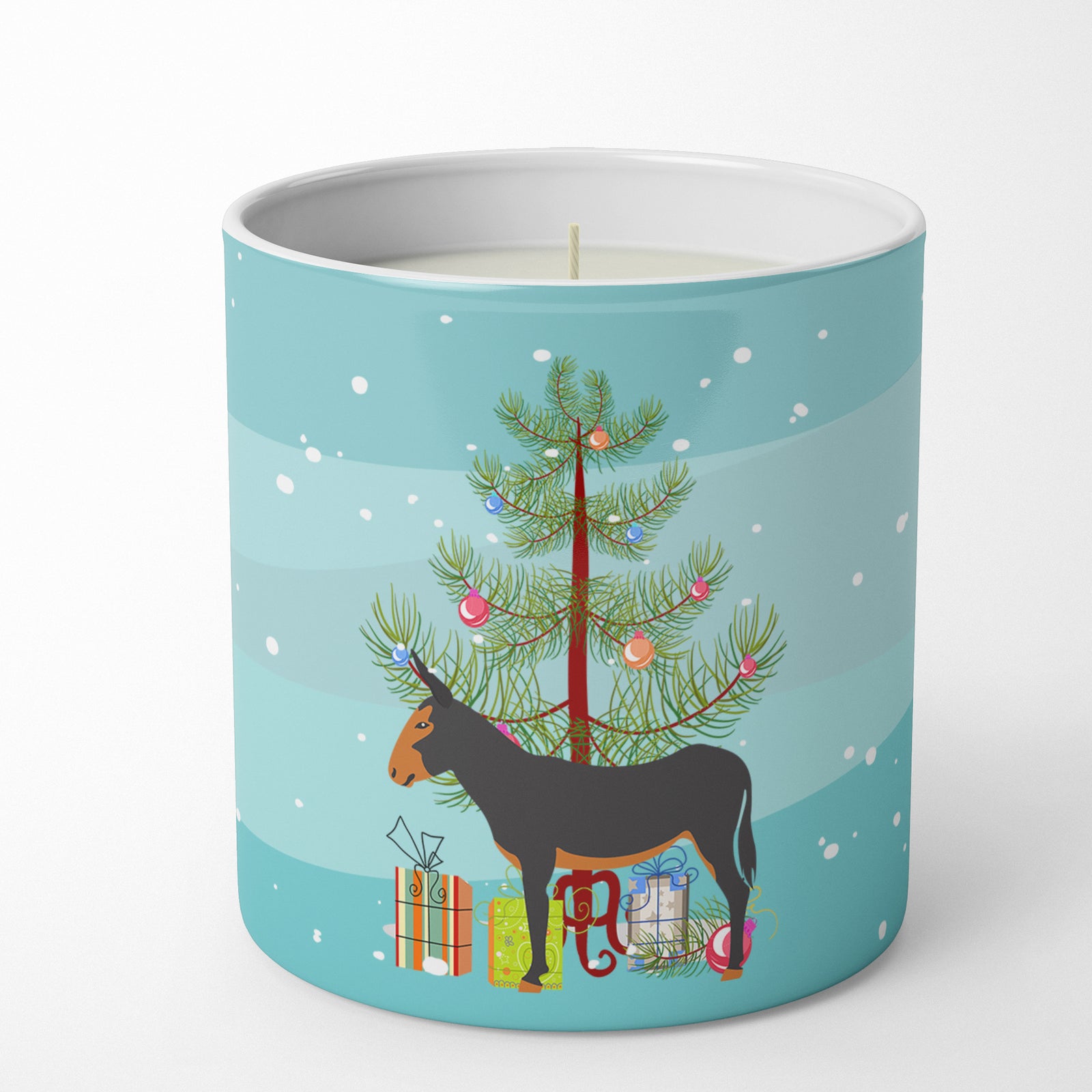 Buy this Catalan Donkey Christmas 10 oz Decorative Soy Candle