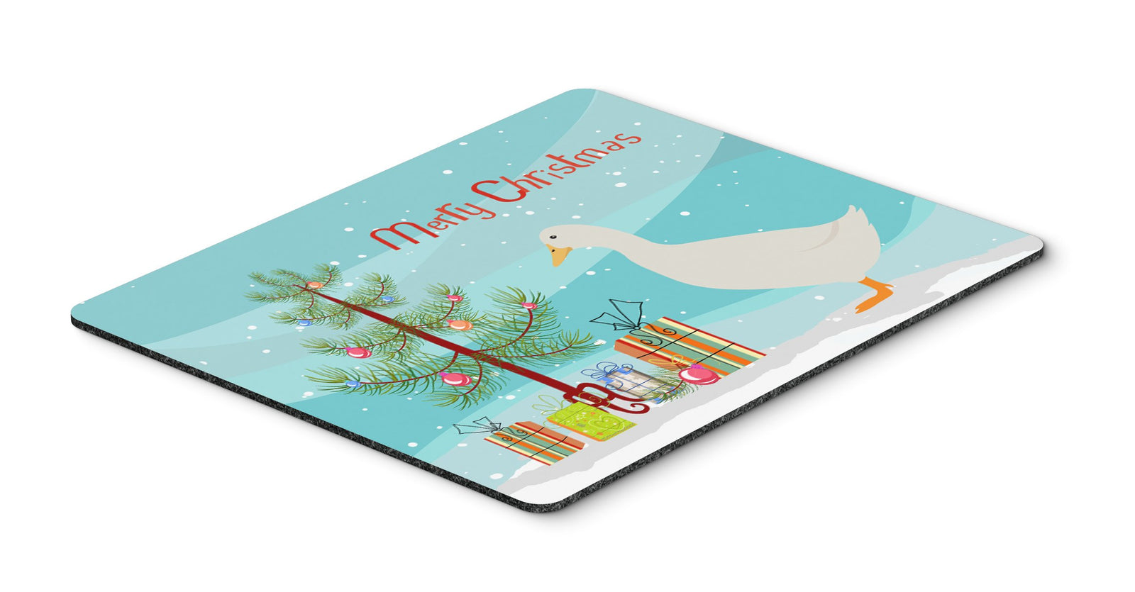 American Pekin Duck Christmas Mouse Pad, Hot Pad or Trivet BB9227MP by Caroline's Treasures