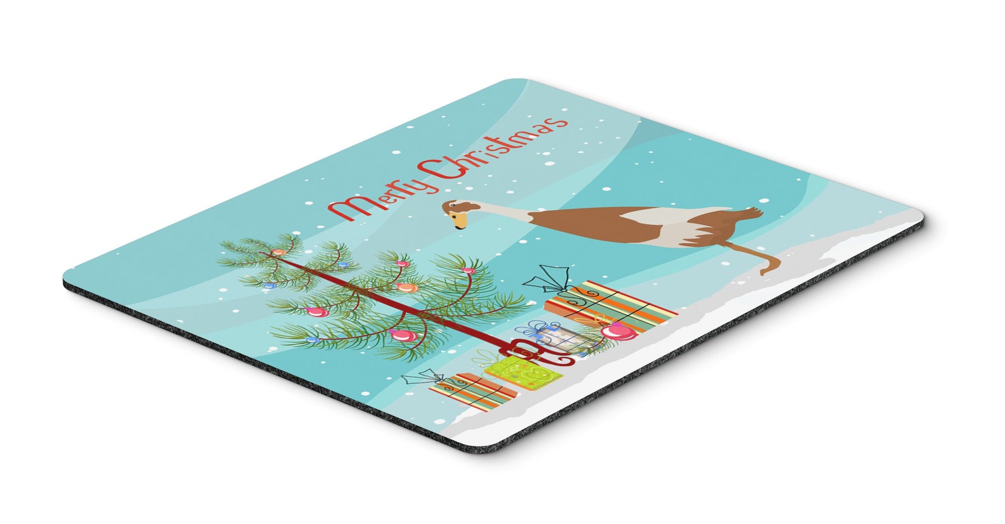Indian Runner Duck Christmas Mouse Pad, Hot Pad or Trivet BB9232MP by Caroline's Treasures