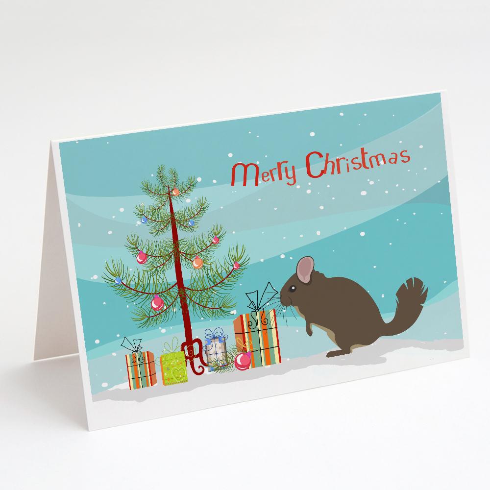 Buy this Chinchilla Christmas Greeting Cards and Envelopes Pack of 8