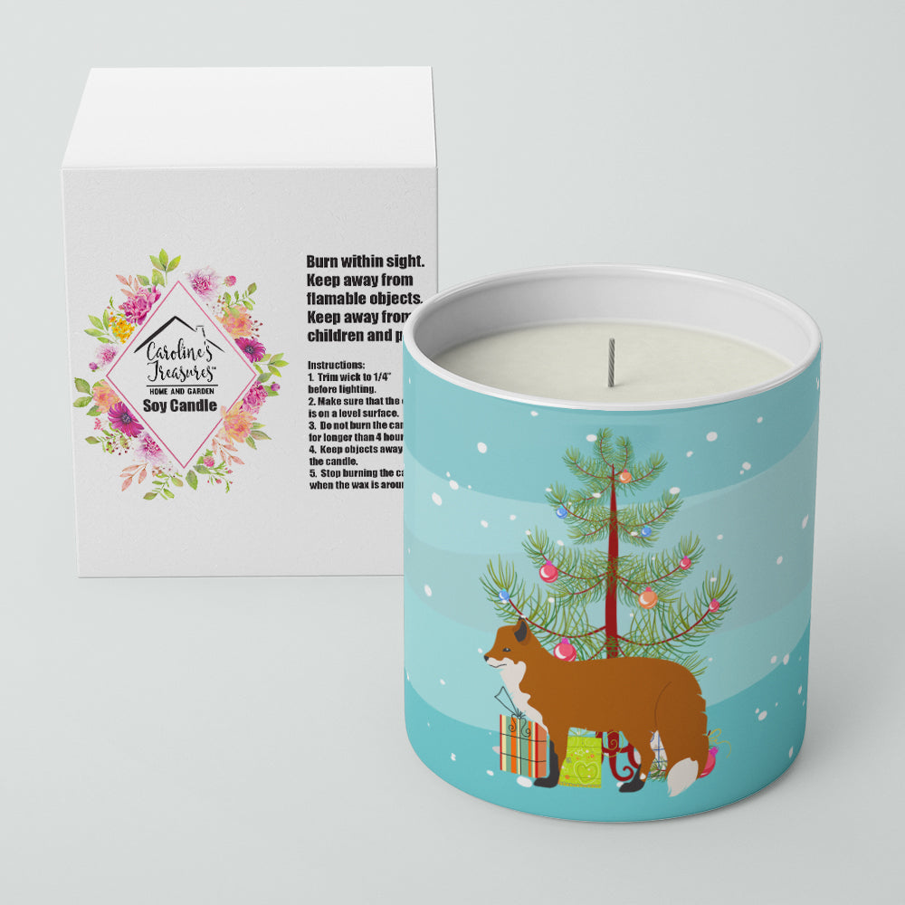 Buy this Red Fox Christmas 10 oz Decorative Soy Candle