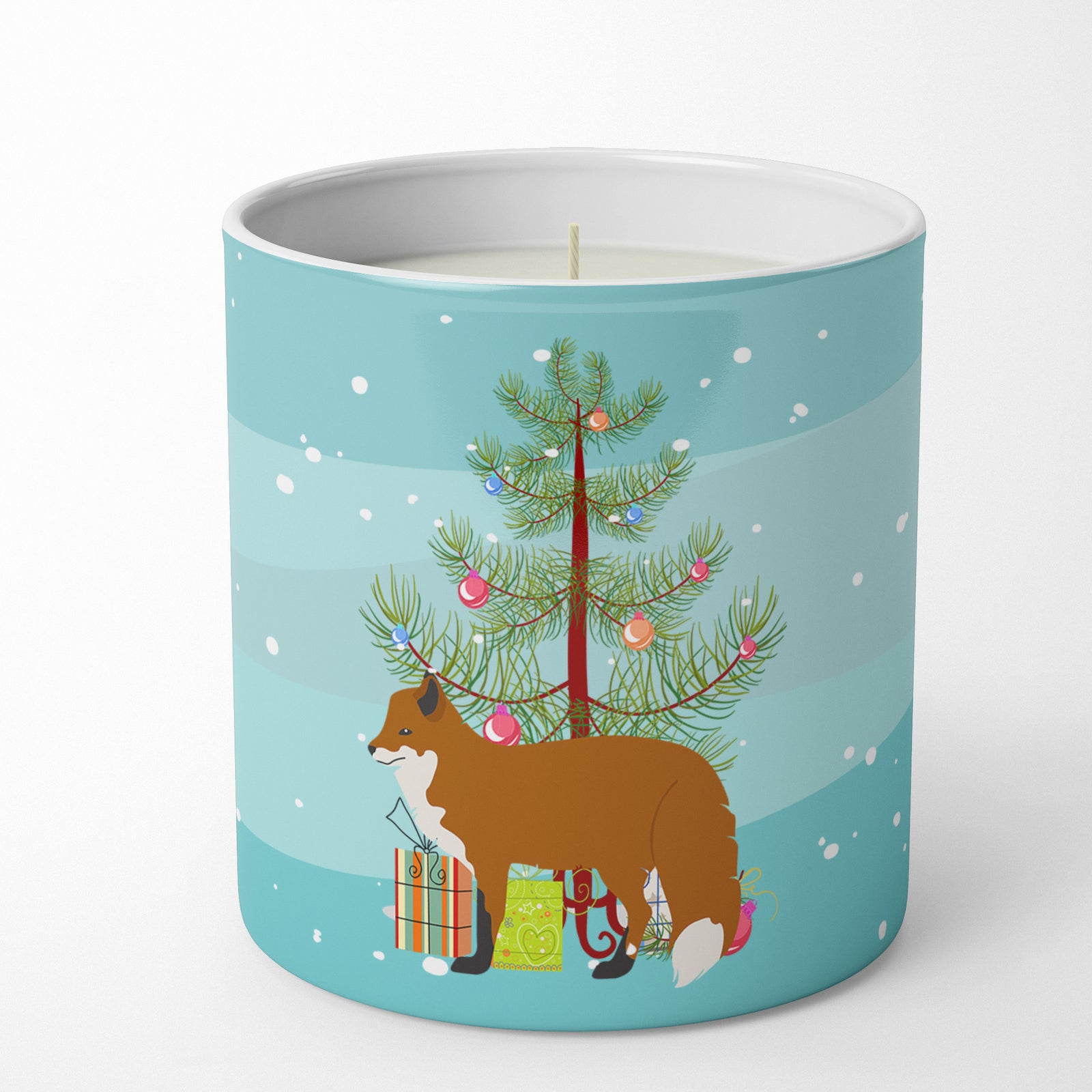 Buy this Red Fox Christmas 10 oz Decorative Soy Candle