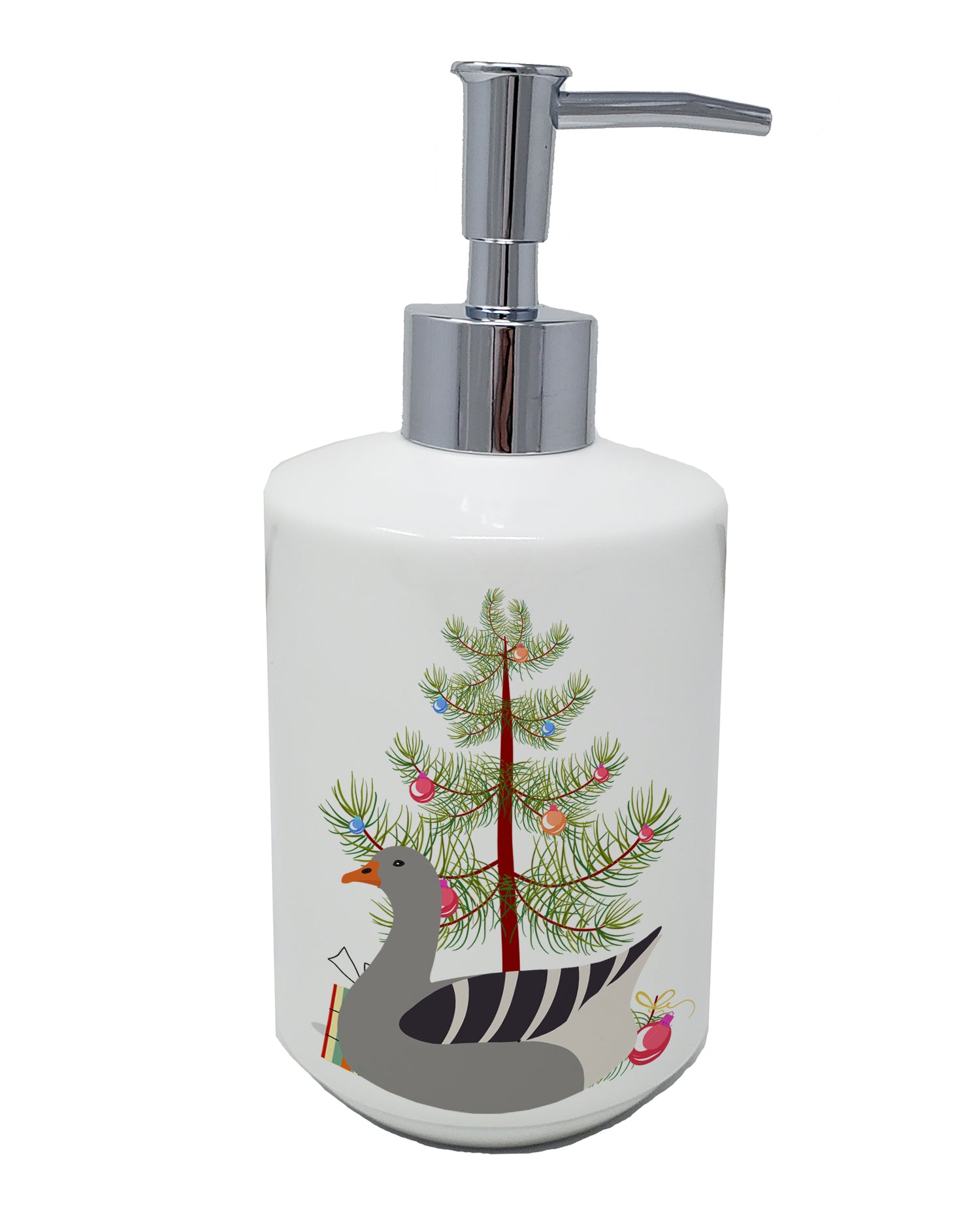 Buy this Pilgrim Goose Christmas Ceramic Soap Dispenser