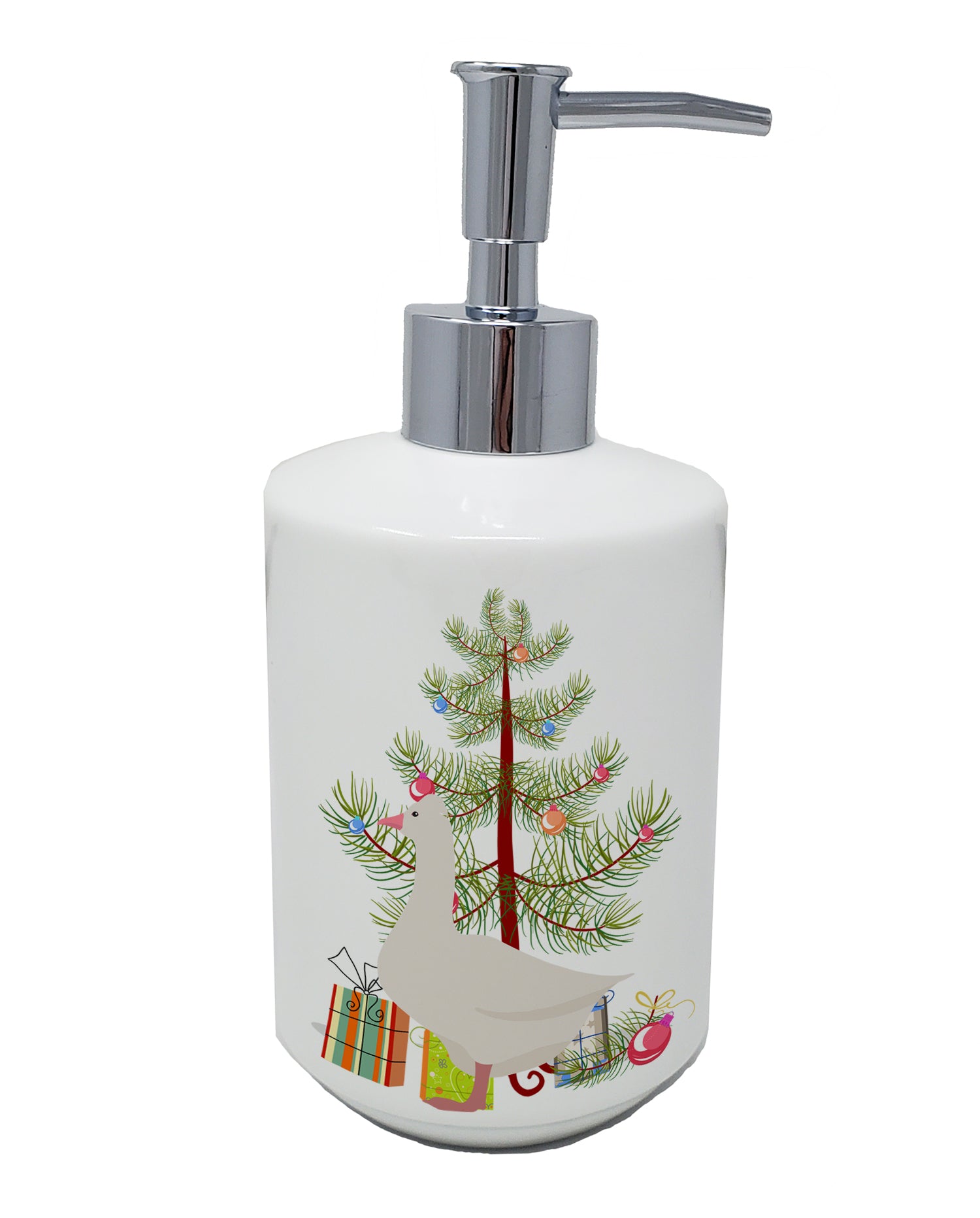 Buy this Roman Goose Christmas Ceramic Soap Dispenser