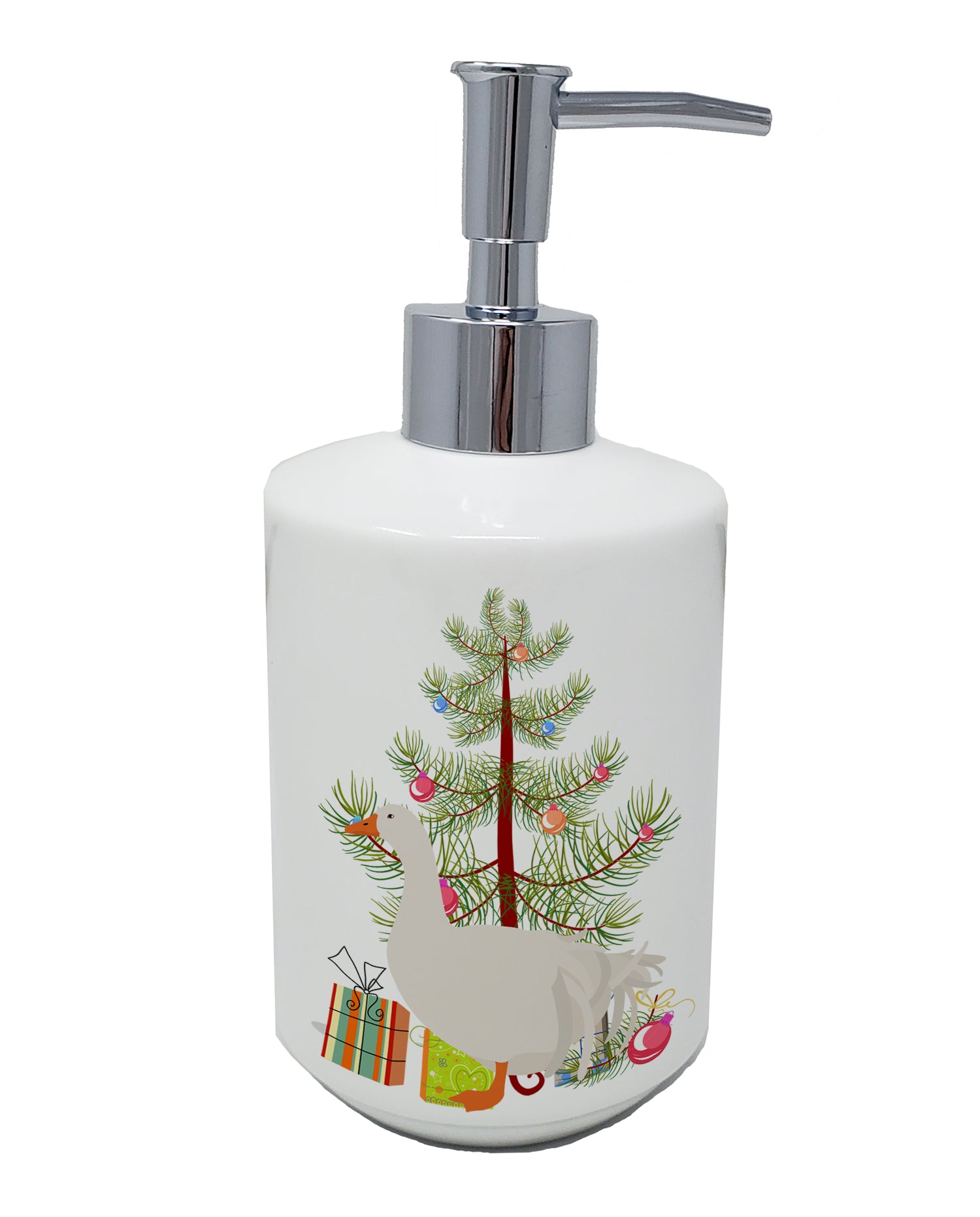 Buy this Sebastopol Goose Christmas Ceramic Soap Dispenser
