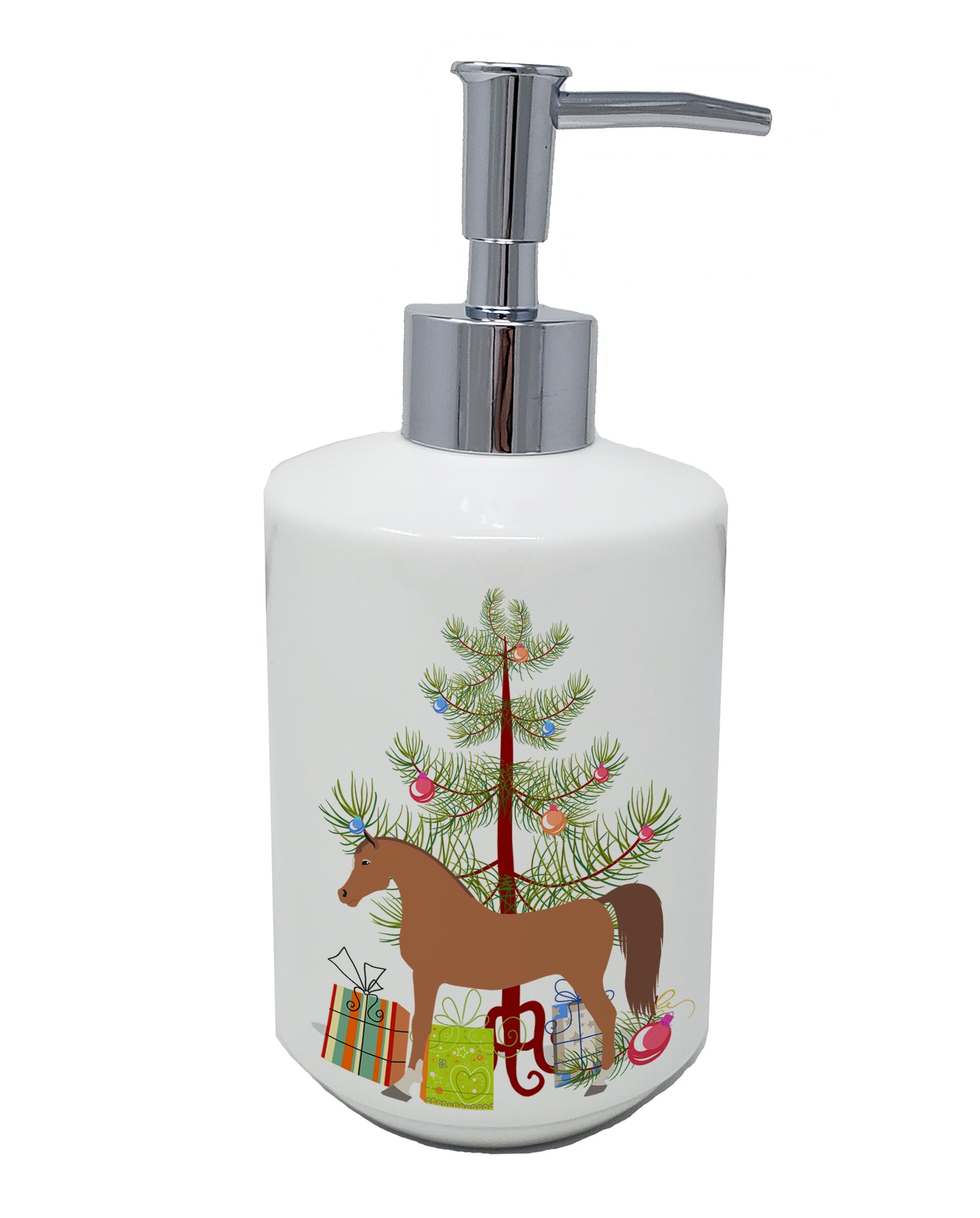 Buy this Arabian Horse Christmas Ceramic Soap Dispenser