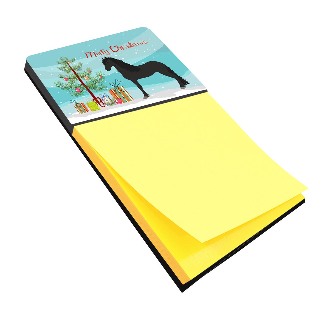 Friesian Horse Christmas Sticky Note Holder BB9282SN by Caroline's Treasures