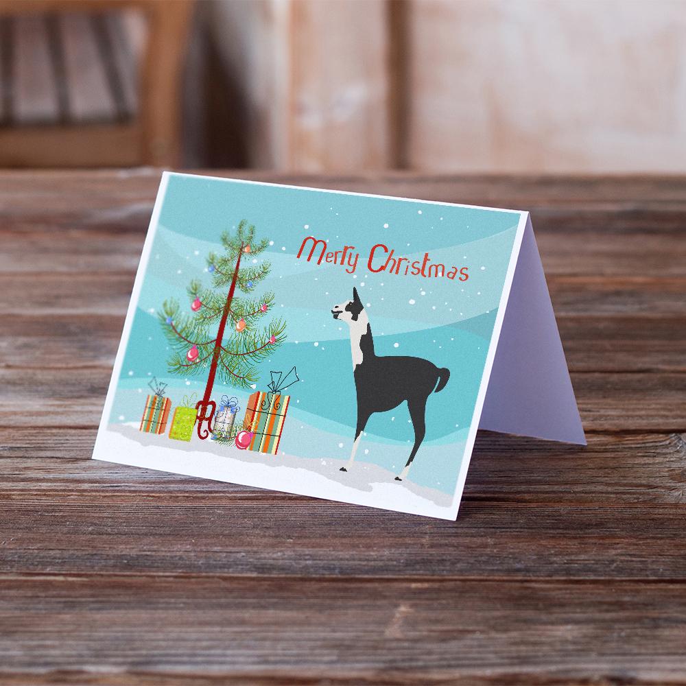 Buy this Llama Q' Ara Christmas Greeting Cards and Envelopes Pack of 8