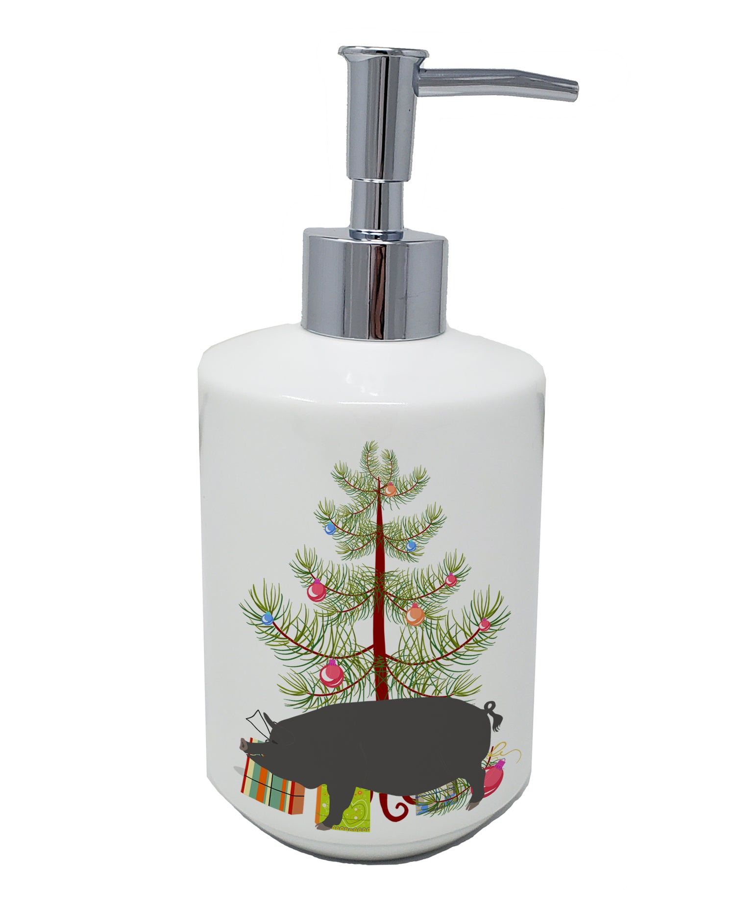 Buy this Berkshire Pig Christmas Ceramic Soap Dispenser