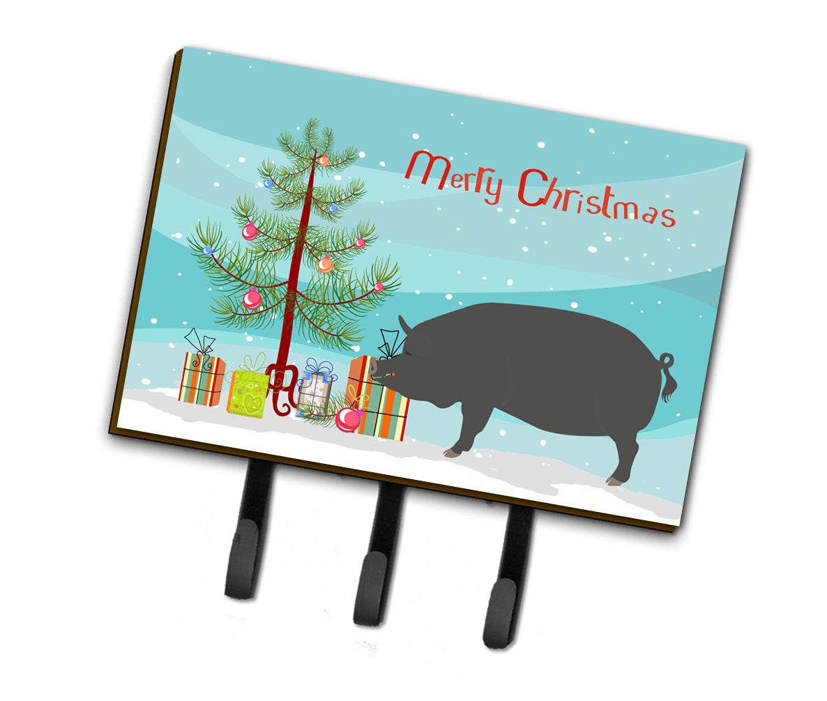 Berkshire Pig Christmas Leash or Key Holder BB9300TH68