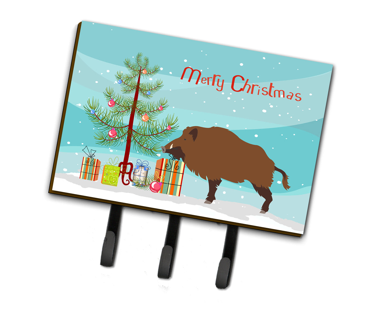 Wild Boar Pig Christmas Leash or Key Holder BB9303TH68