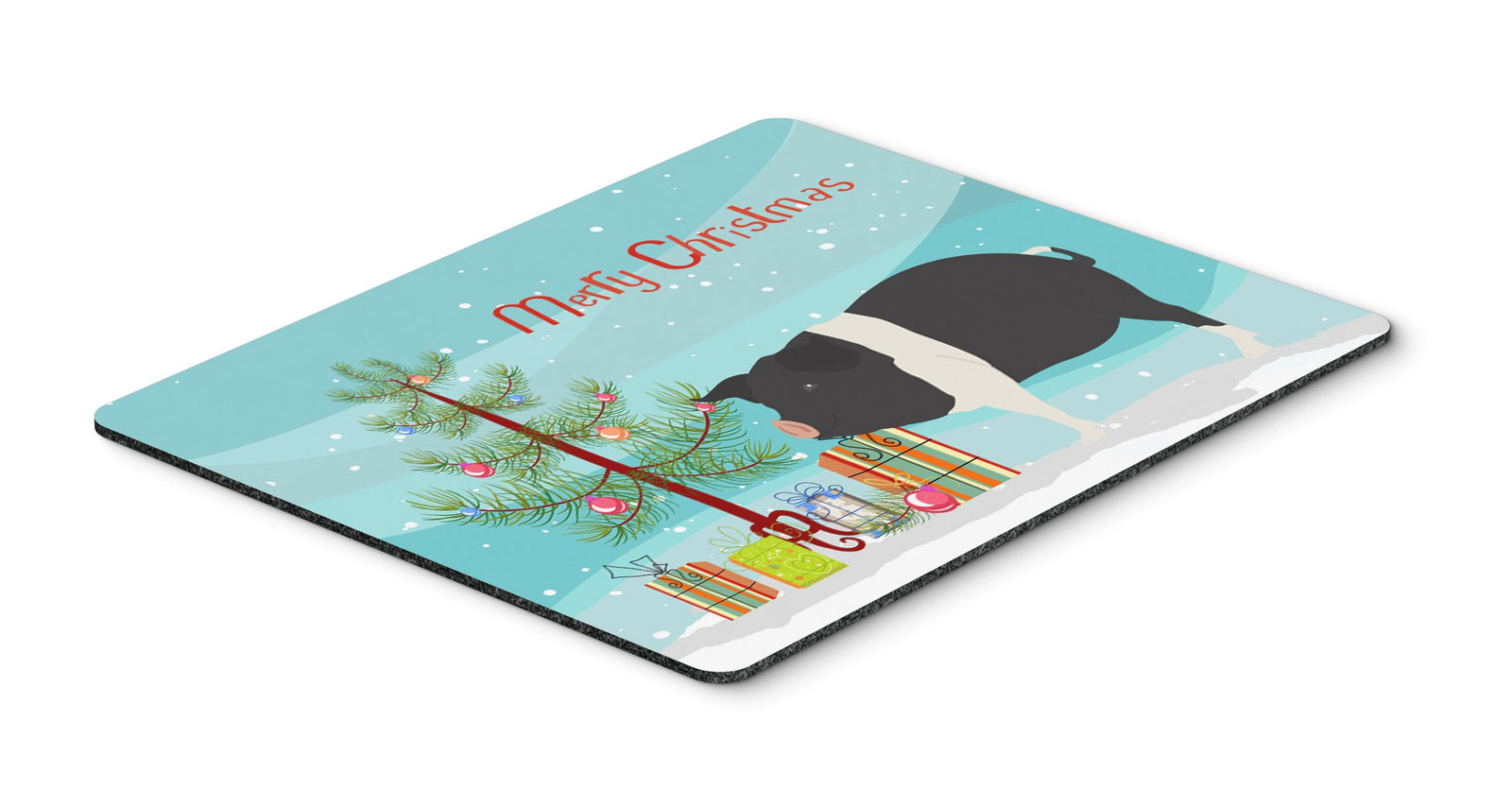 Hampshire Pig Christmas Mouse Pad, Hot Pad or Trivet BB9306MP by Caroline's Treasures