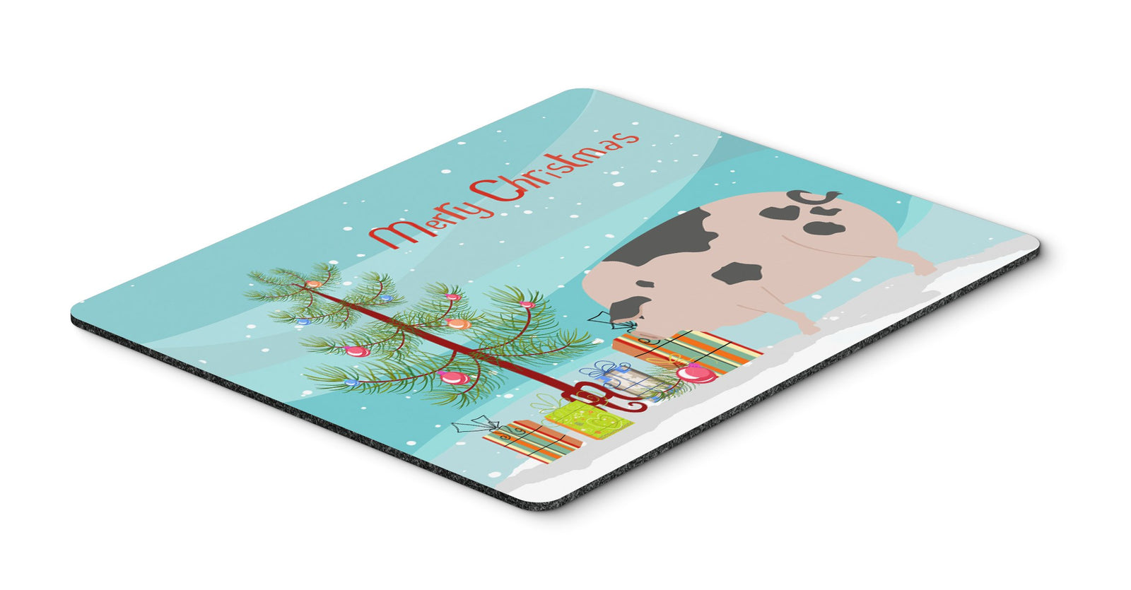 Gloucester Old Spot Pig Christmas Mouse Pad, Hot Pad or Trivet BB9307MP by Caroline's Treasures