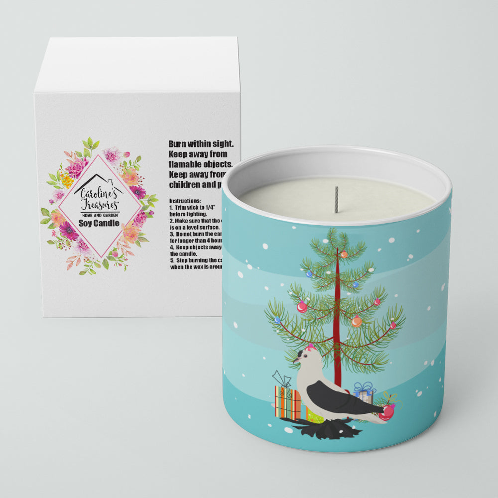 Buy this Saxon Fairy Swallow Pigeon Christmas 10 oz Decorative Soy Candle