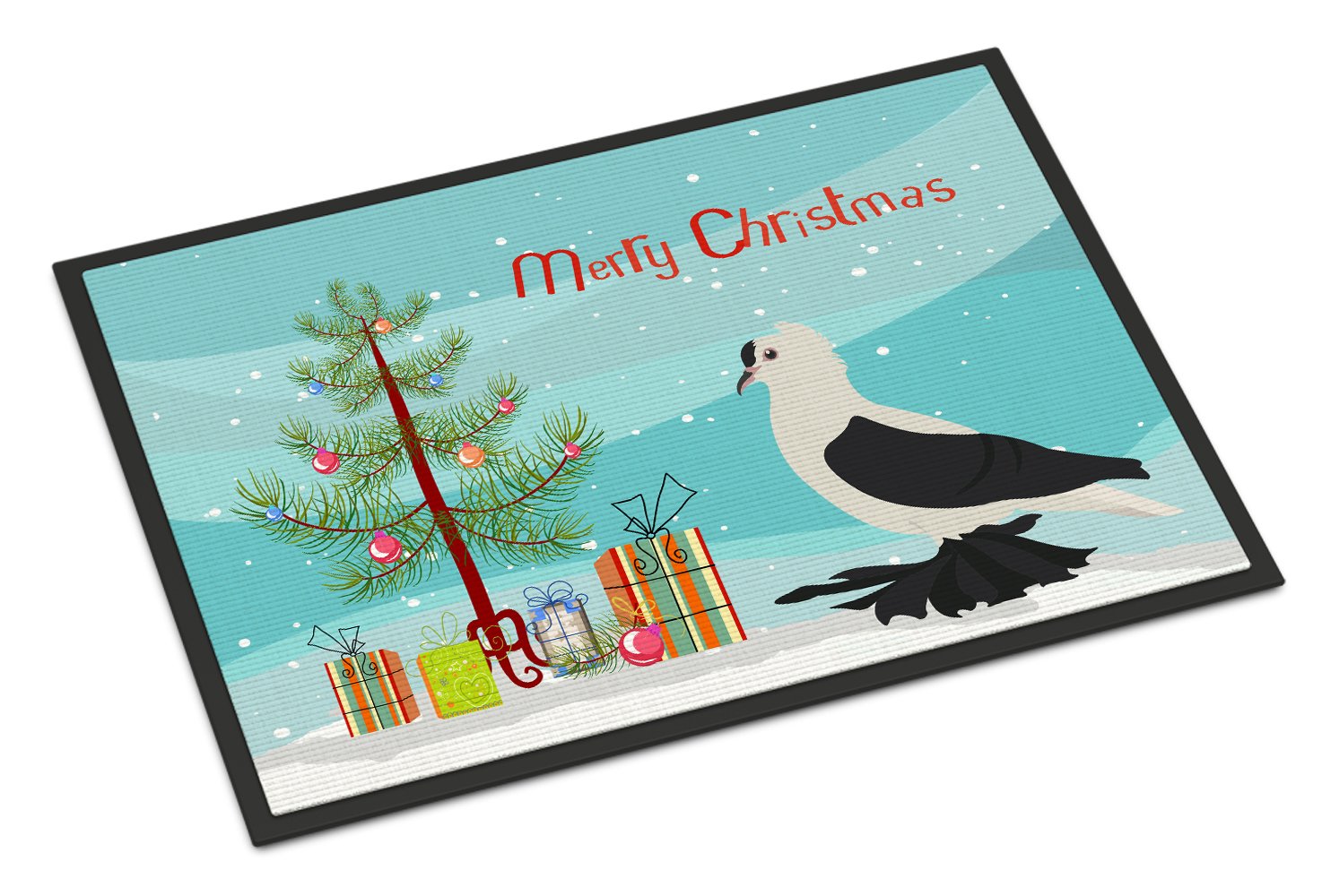 Saxon Fairy Swallow Pigeon Christmas Indoor or Outdoor Mat 24x36 BB9313JMAT by Caroline's Treasures