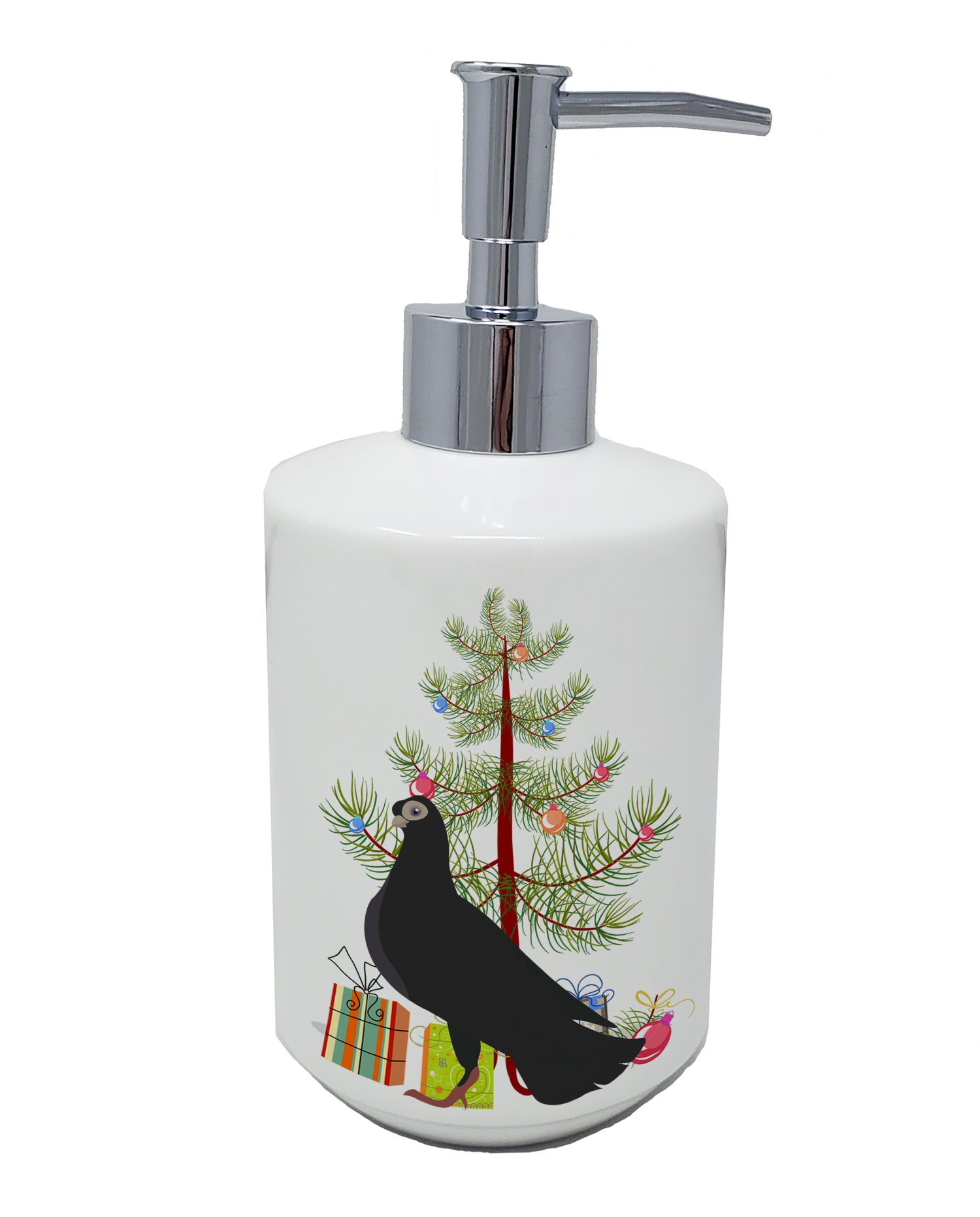 Buy this Budapest Highflyer Pigeon Christmas Ceramic Soap Dispenser