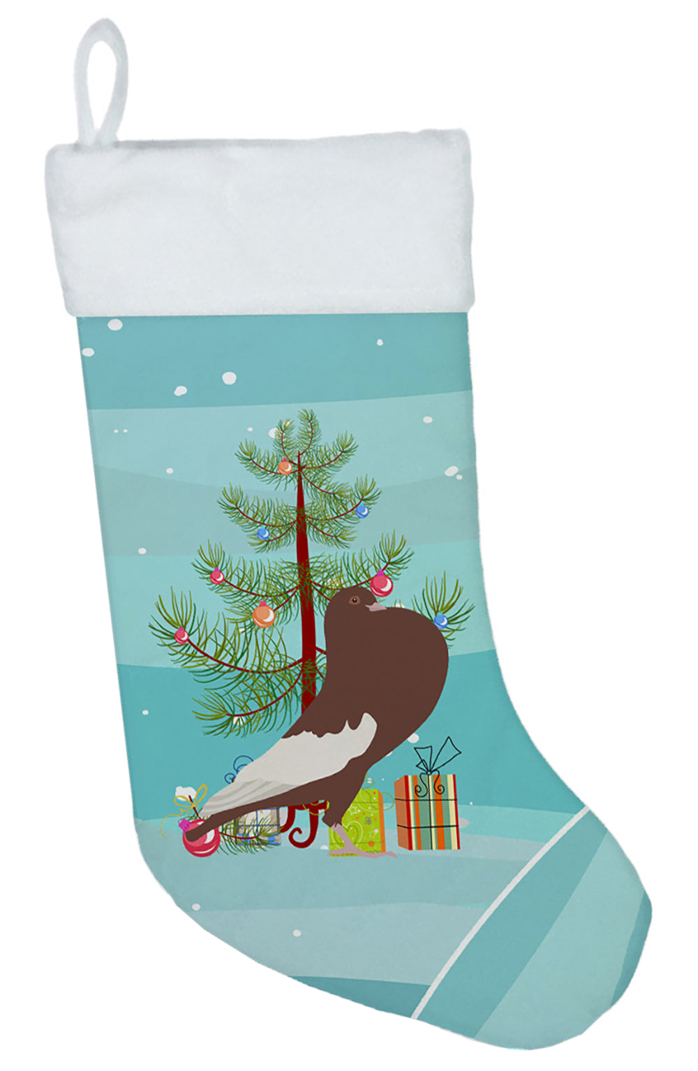 English Pouter Pigeon Christmas Christmas Stocking BB9321CS