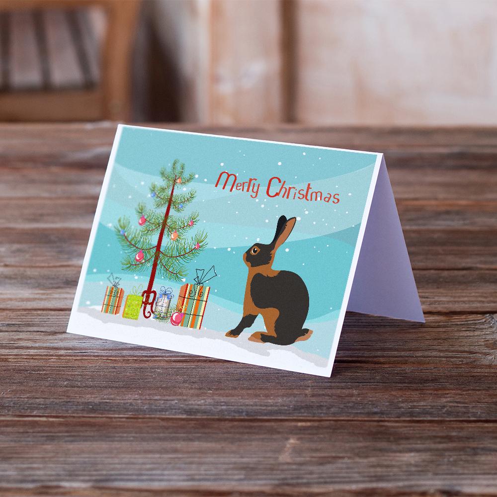 Buy this Tan Rabbit Christmas Greeting Cards and Envelopes Pack of 8