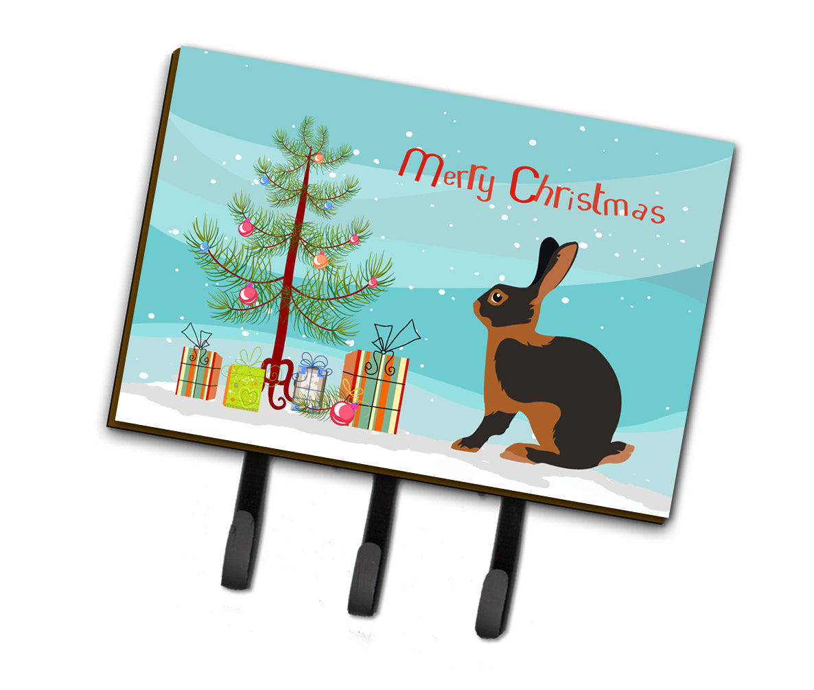 Tan Rabbit Christmas Leash or Key Holder BB9330TH68