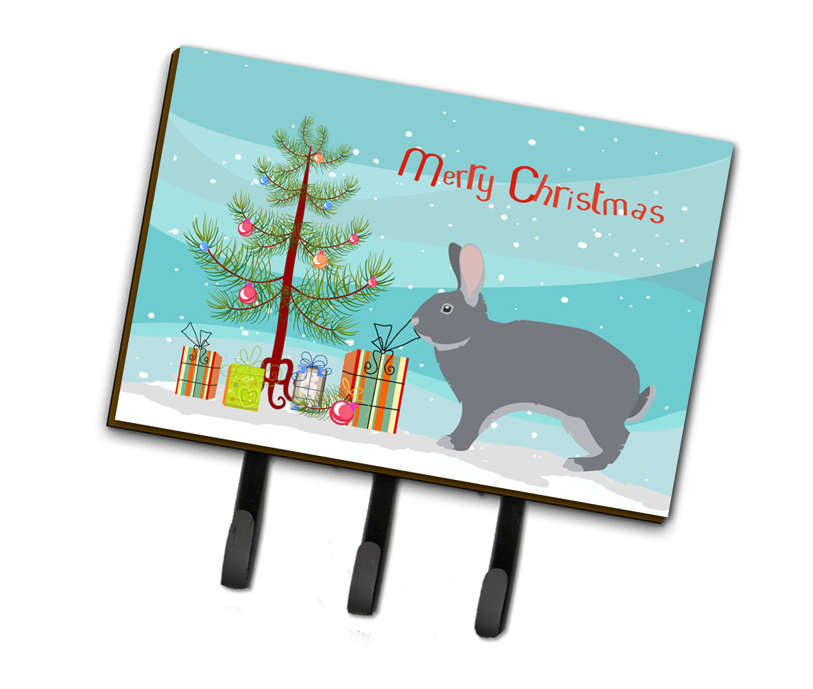 Giant Chinchilla Rabbit Christmas Leash or Key Holder BB9333TH68